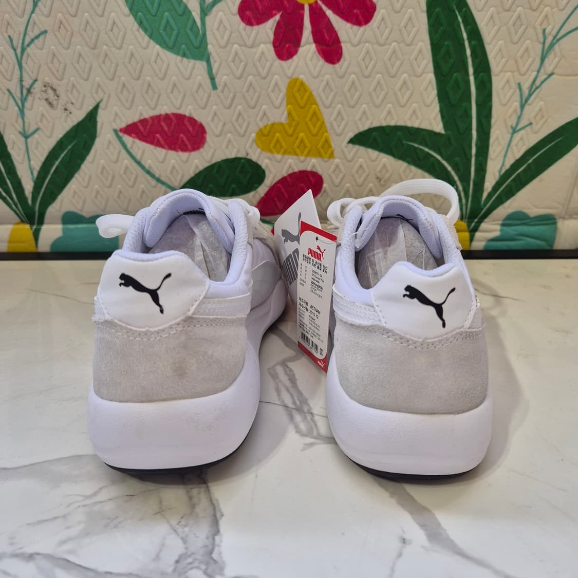 푸마 운동화 화이트 스니커즈220 상품이미지3