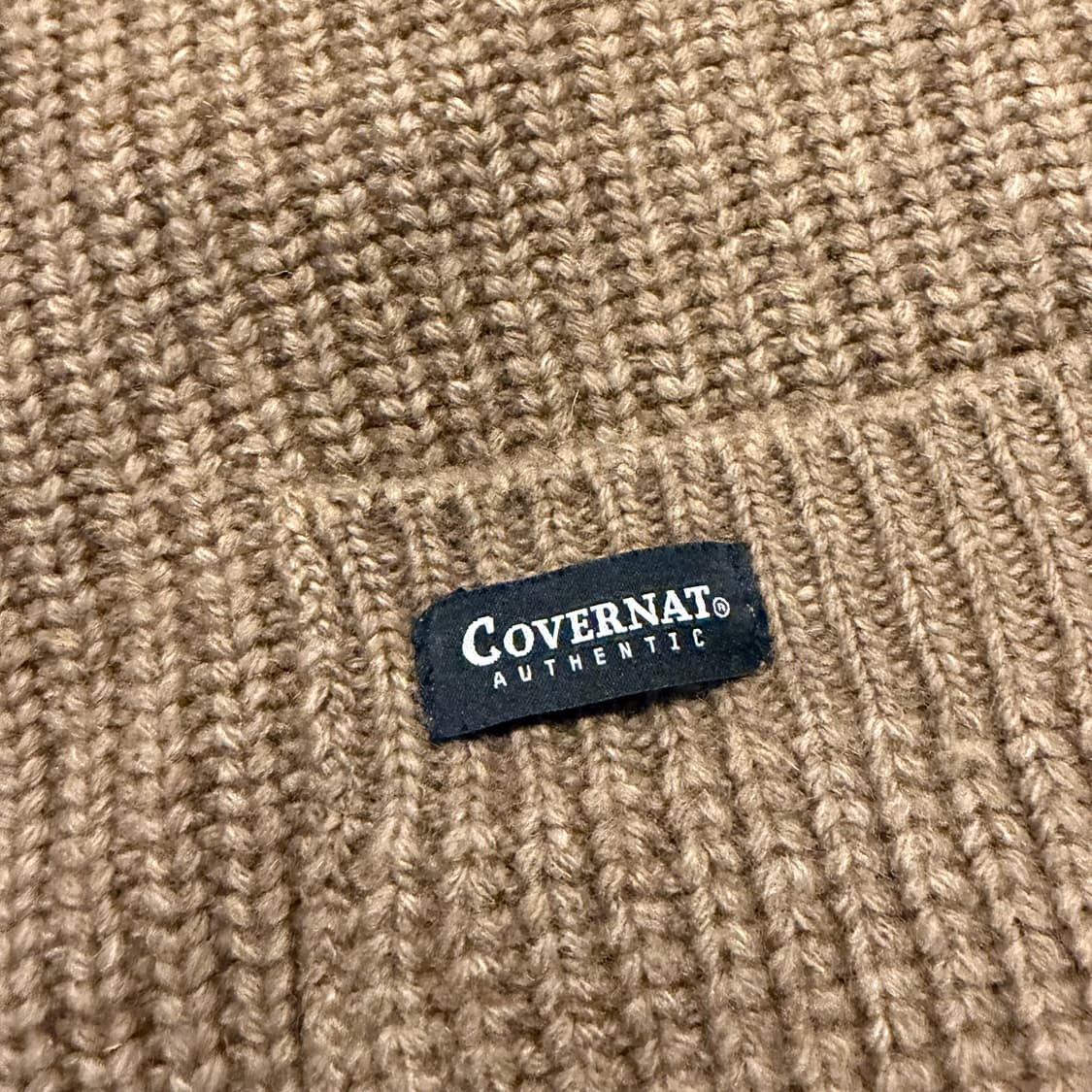 [XL] 커버낫 브라운 립 니트 가디건 B675 상품이미지5