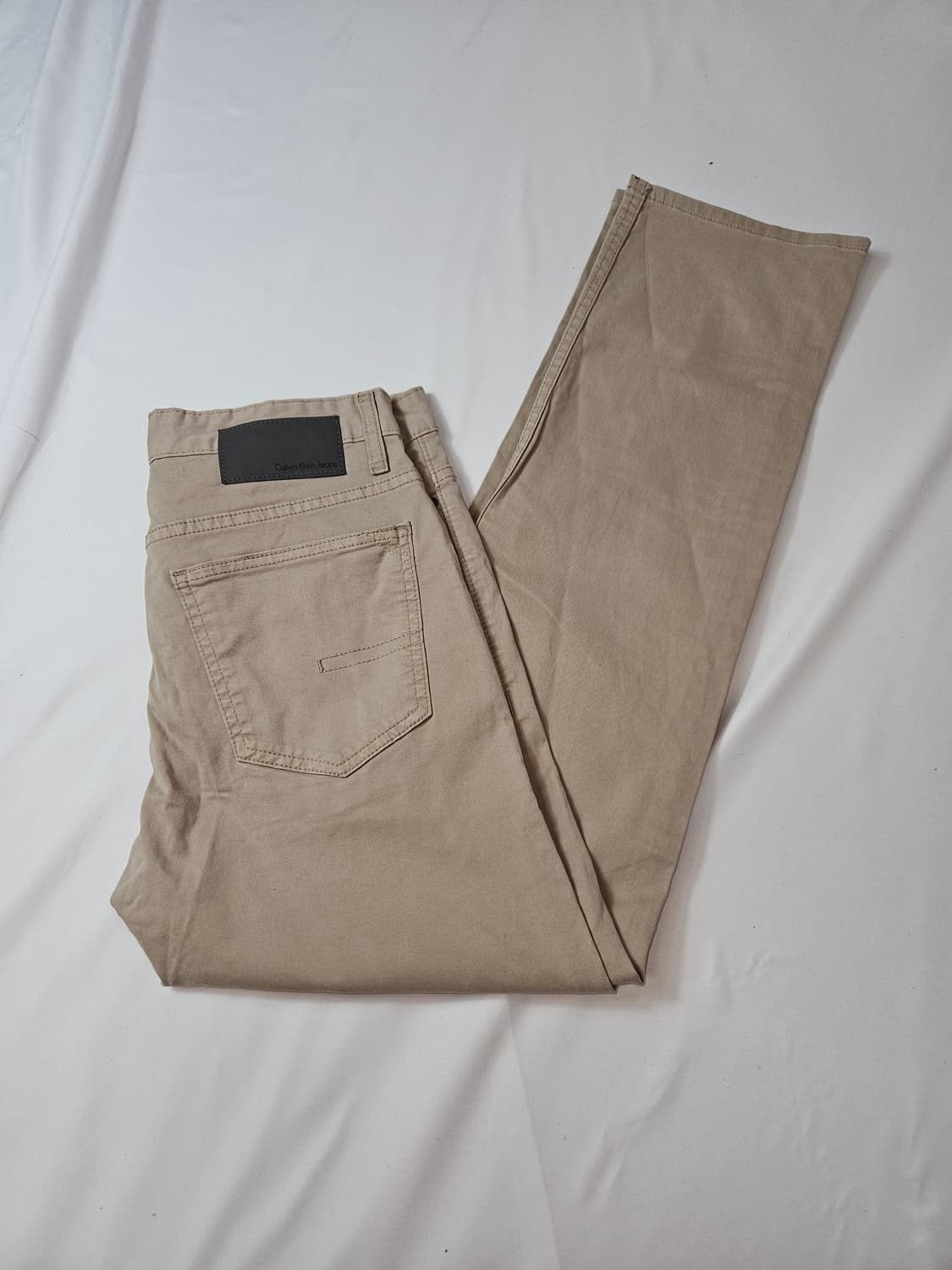 캘빈클라인 패치 워크 코튼팬츠 슬랙스 스트레이트핏 30 상품이미지1