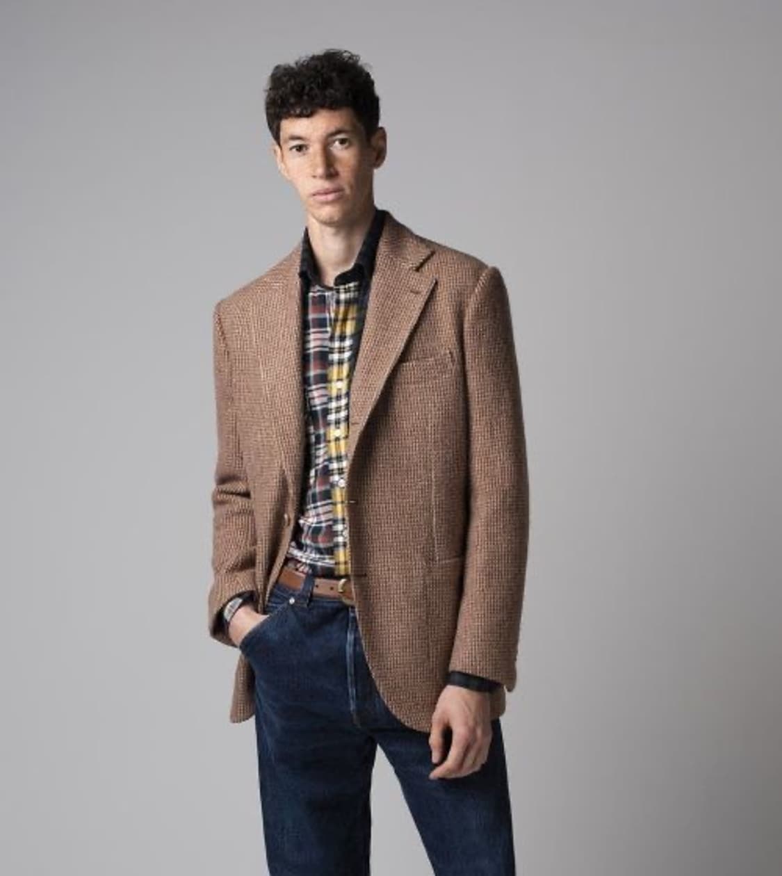 드레익스 Fawn Tuscan Tweed Jacket 50사이즈 상품이미지7