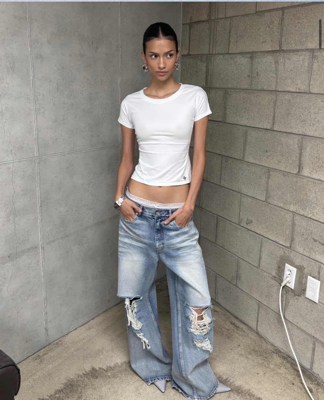 SNYDER DISTRESSED DENIM 스나이더 데님 01사이즈 상품이미지1