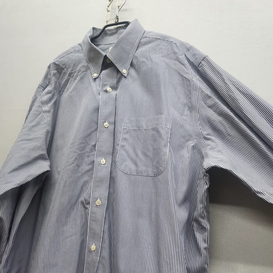 브룩스 브라더스 스트라이프 원포켓 셔츠 2XL 상품이미지3