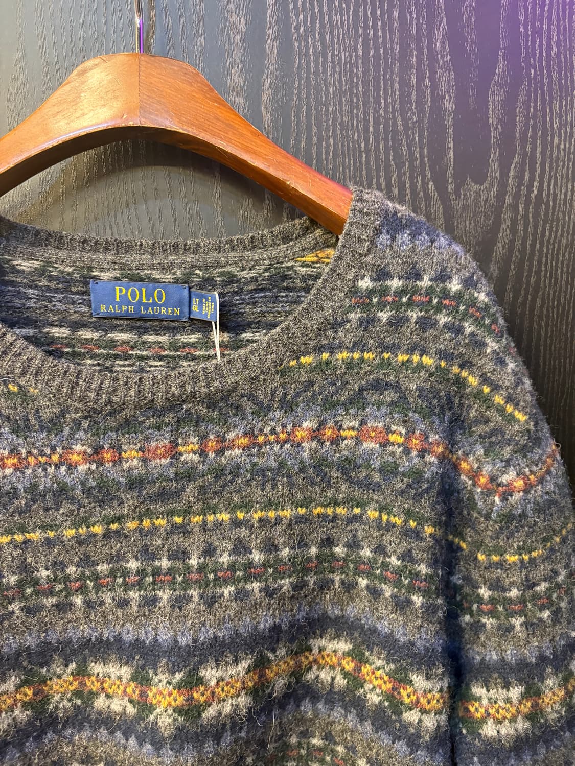 폴로 랄프 로렌 페어아일 니트 스웨터 상품이미지5