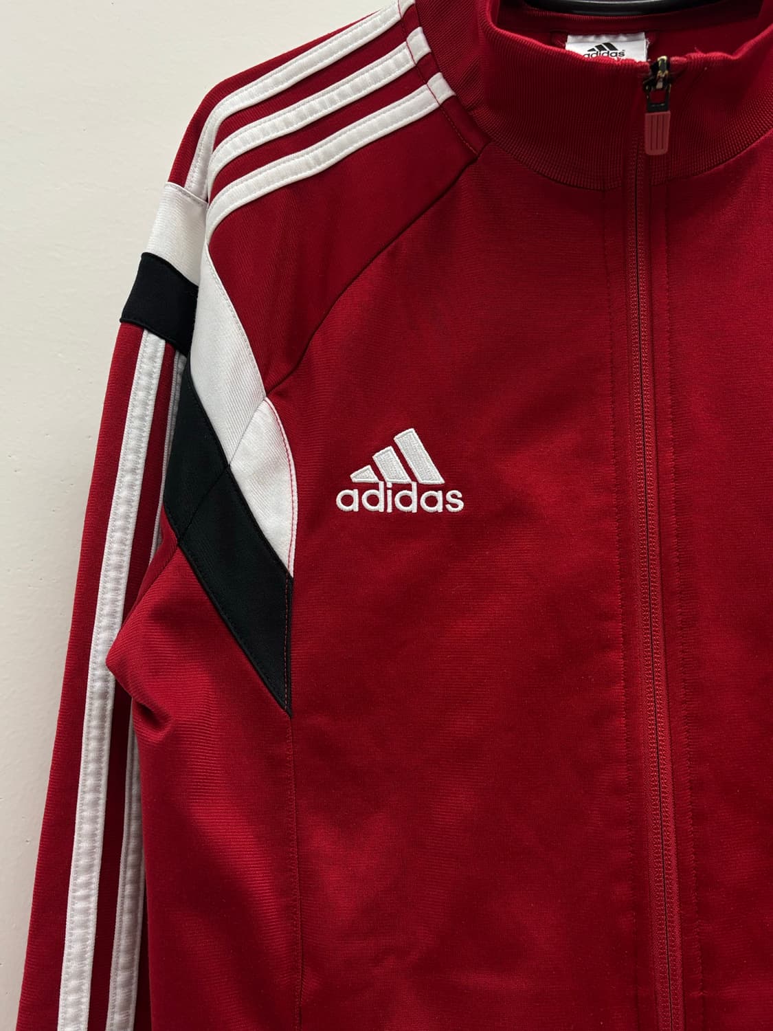 빈티지 레드 아디다스 트랙탑 져지 상품이미지7