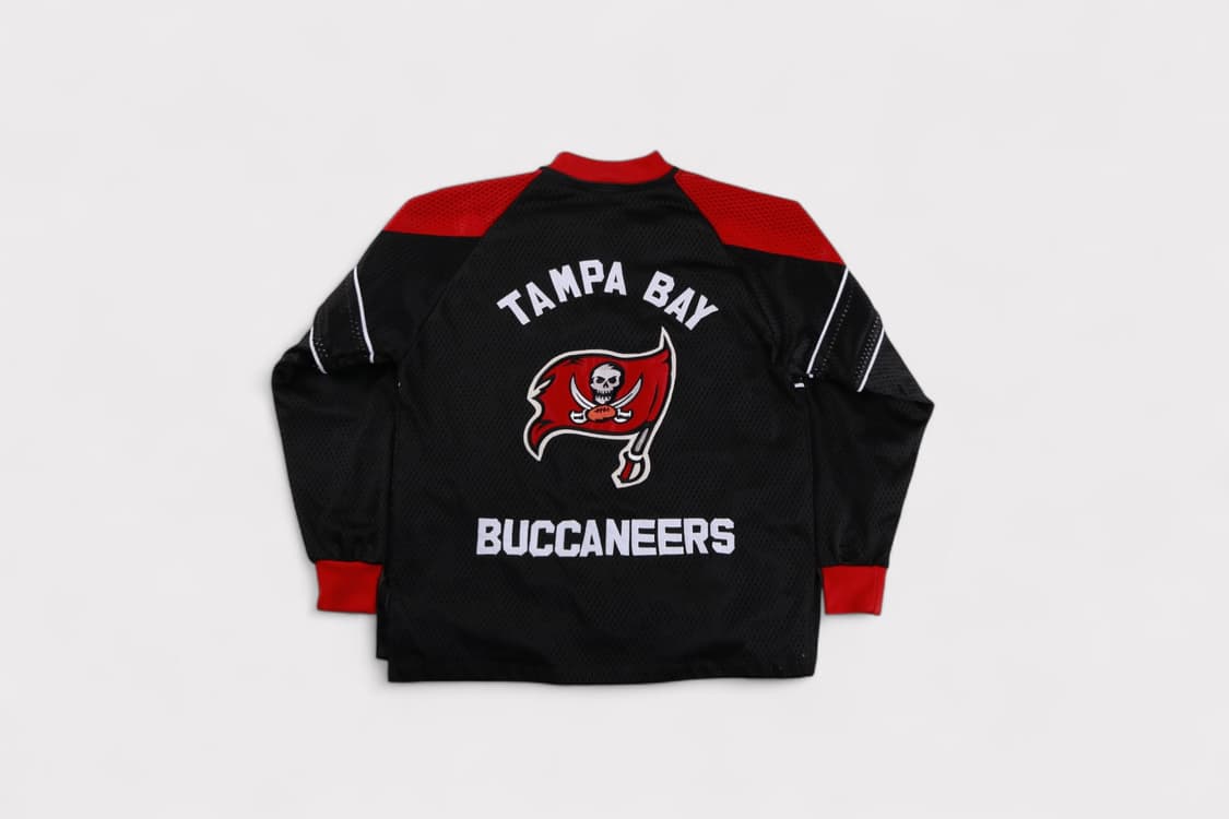 [XL] 90's NFL 탬파베이 버커니어스 컨버터블 메쉬자켓 상품이미지1