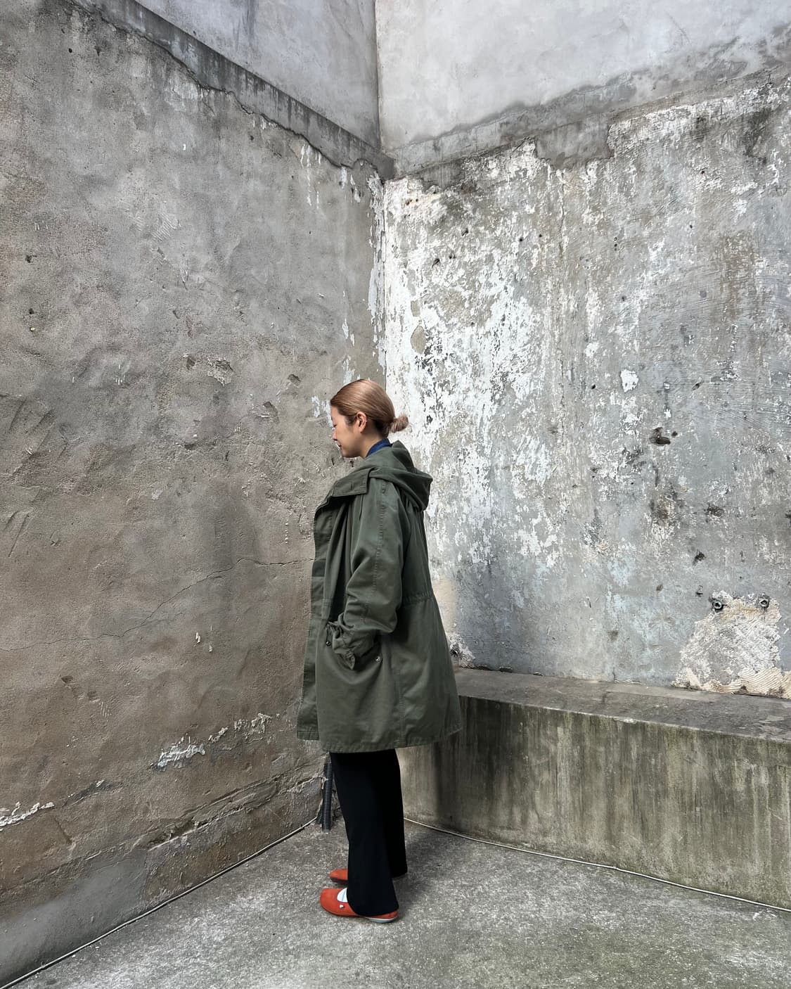 FRENCH ARMY M-64 MILITARY 오리지널 밀리터리 개파카 상품이미지2