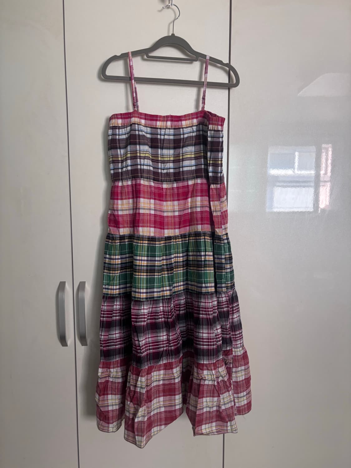 에프터먼데이 체크 원피스 상품이미지2