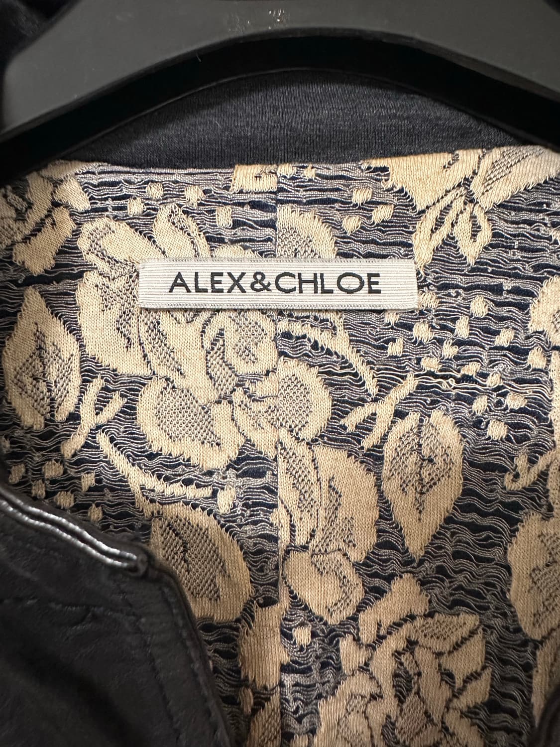 ALEX&CHLOE 레더코트 55사이즈 상품이미지2