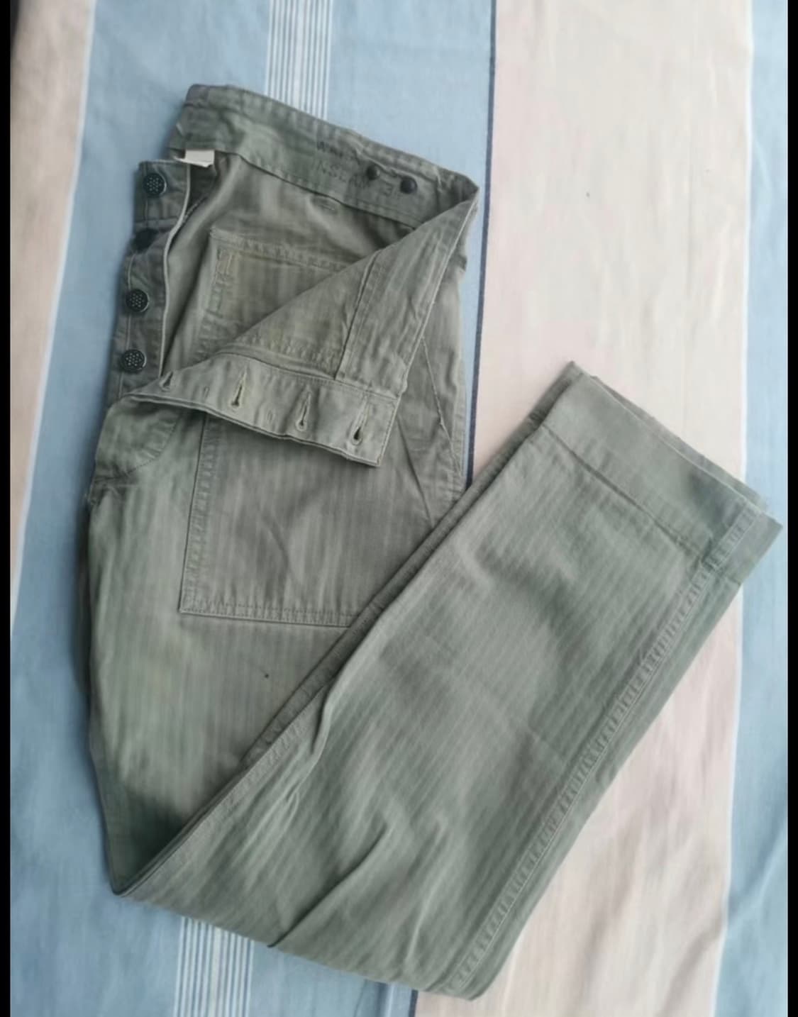 Rrl 더블알엘 헤링본 퍼티그 상품이미지1