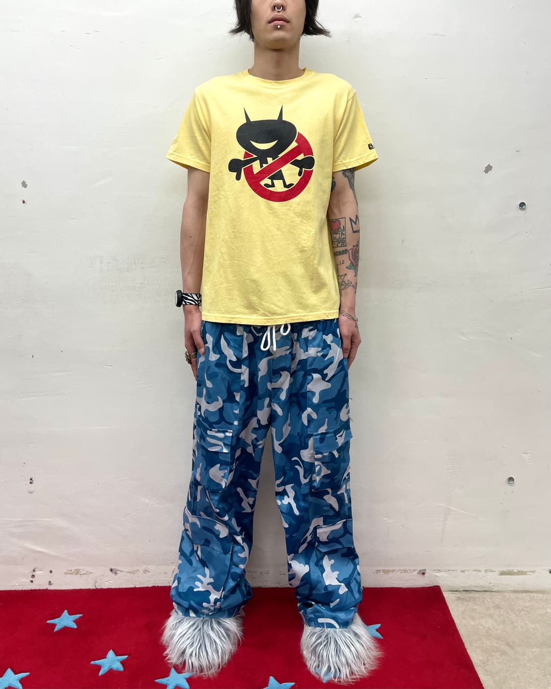  No Devil Yellow T-shirt  상품이미지4