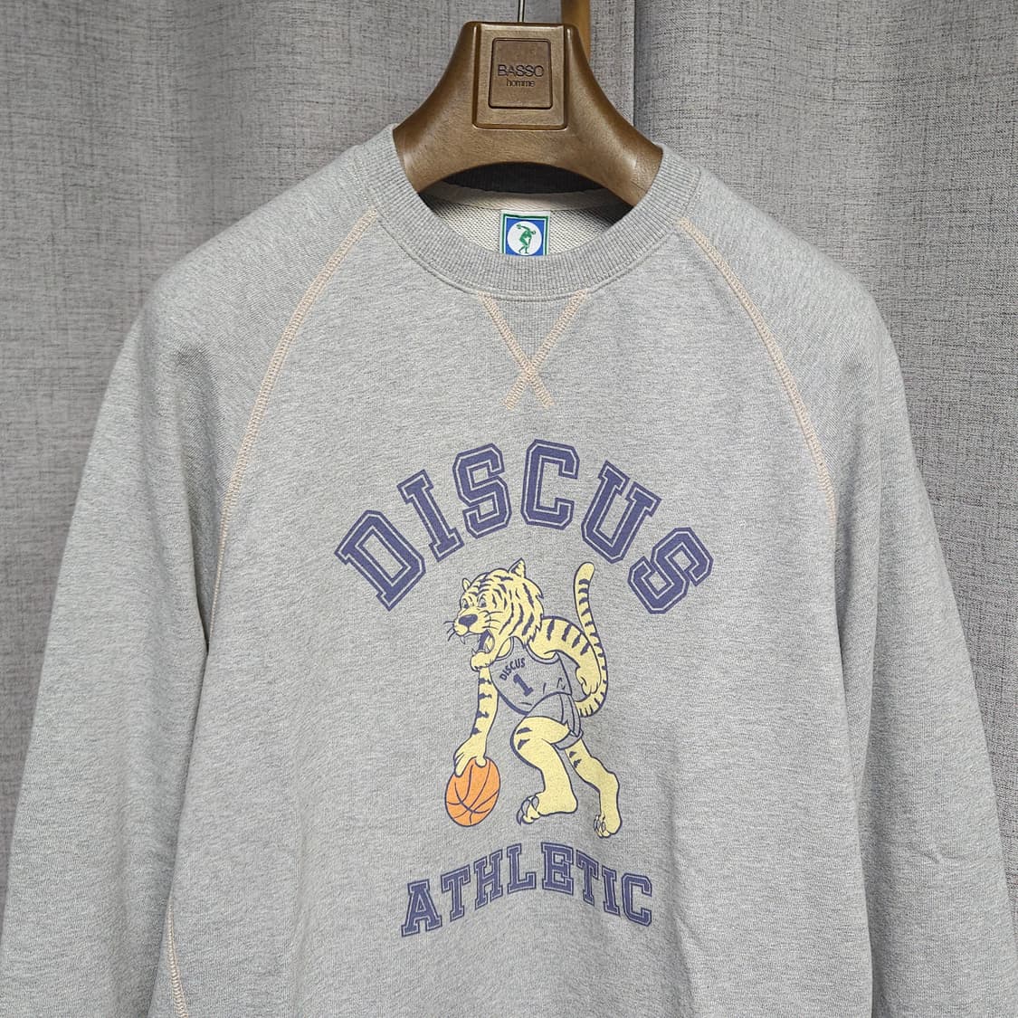 L ) 디스커스 애슬레틱 호랑이 맨투맨 상품이미지5