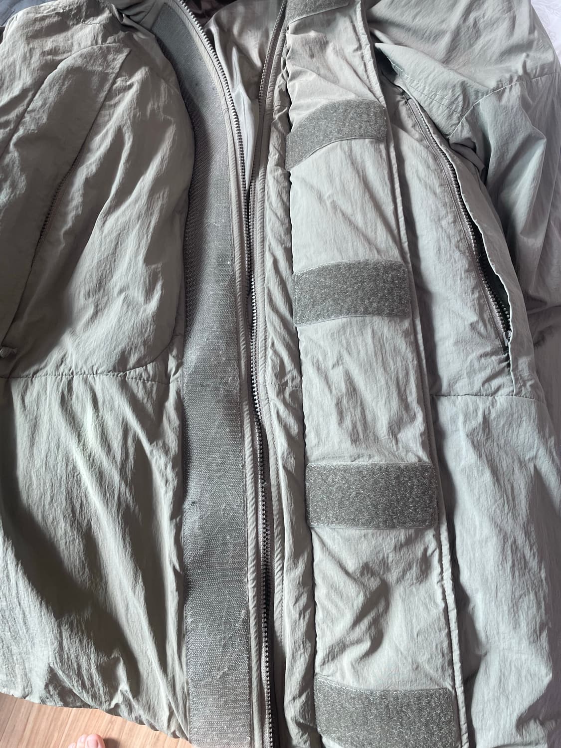 Mmw 빅실루엣 몬스터파카 올리브색상 m 상품이미지6