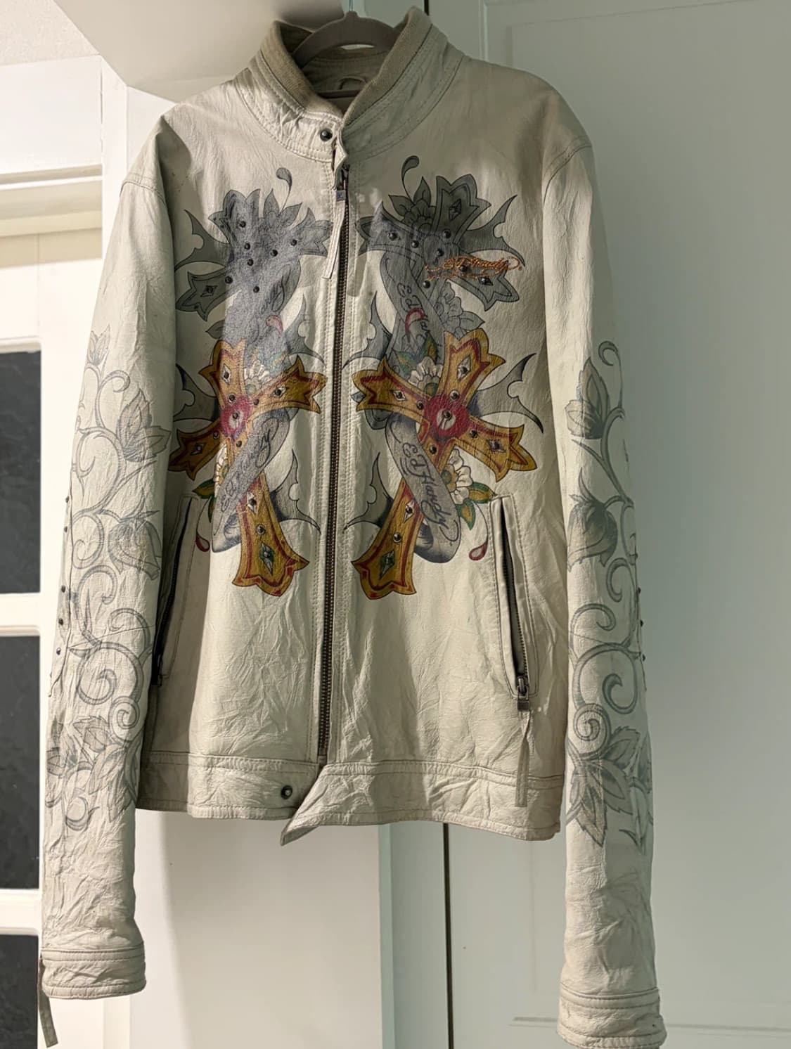 에드하디 레더 자켓 상품이미지1