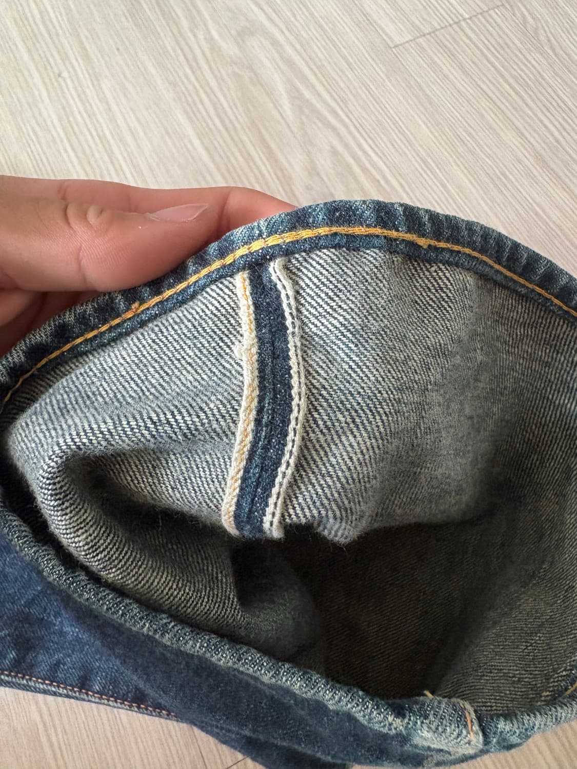 90s 에비수 셀비지 데님 31사이즈 상품이미지7