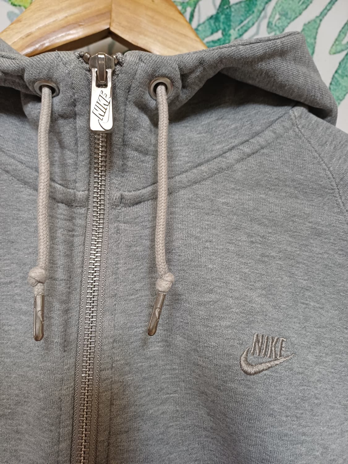 10s 올드나이키 정품빈티지/그레이 후드집업 (여성 L 90표기)남자95 상품이미지2