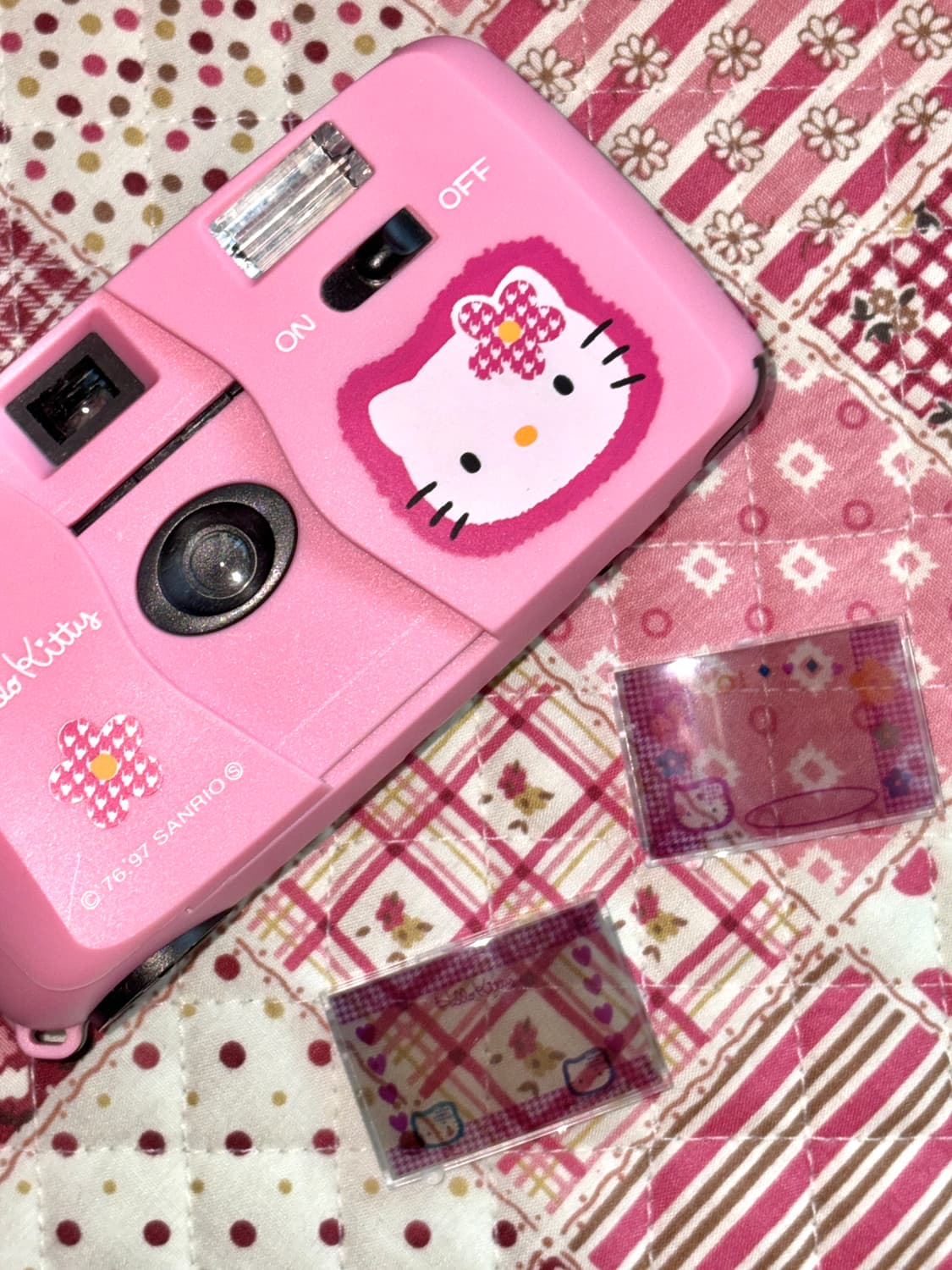 빈티지 헬로 키티 필름 카메라 상품이미지3
