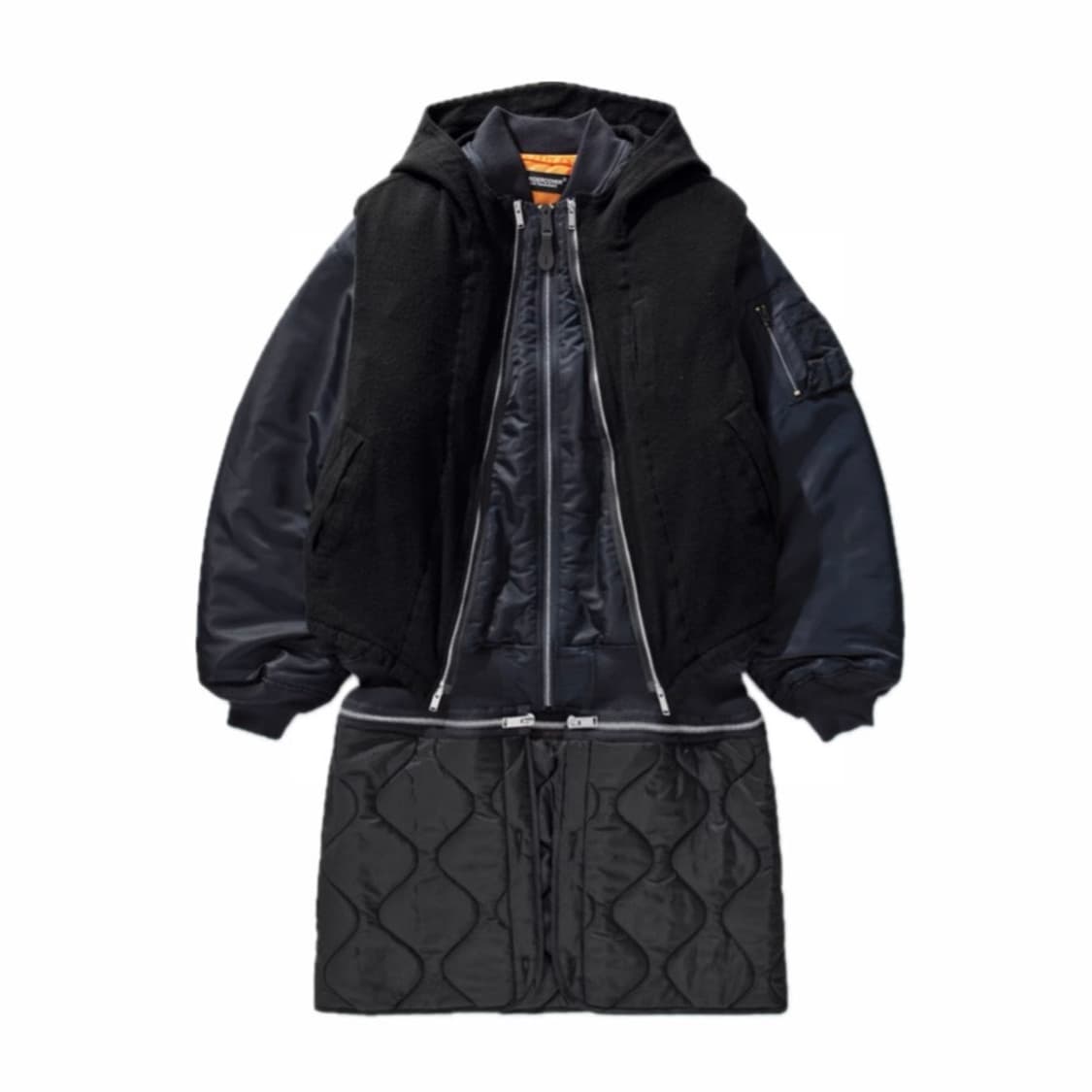 언더커버 X 알파 울 슈링크 MA-1 상품이미지1