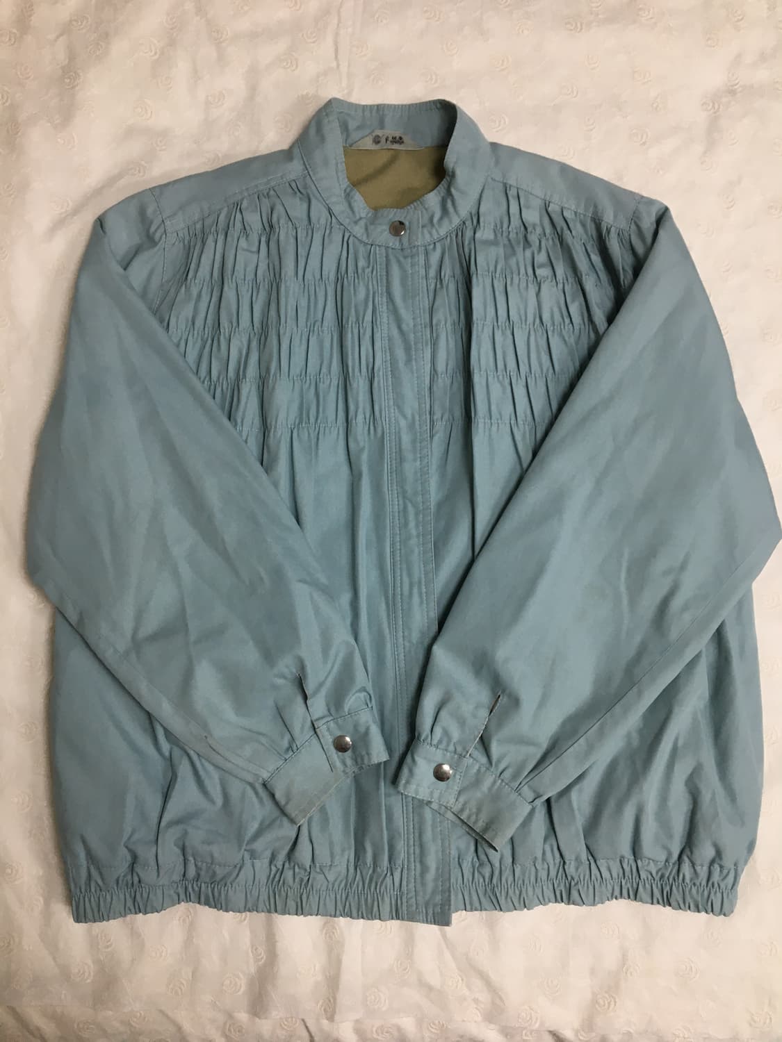 하늘 민트 셔링 자켓 상품이미지1