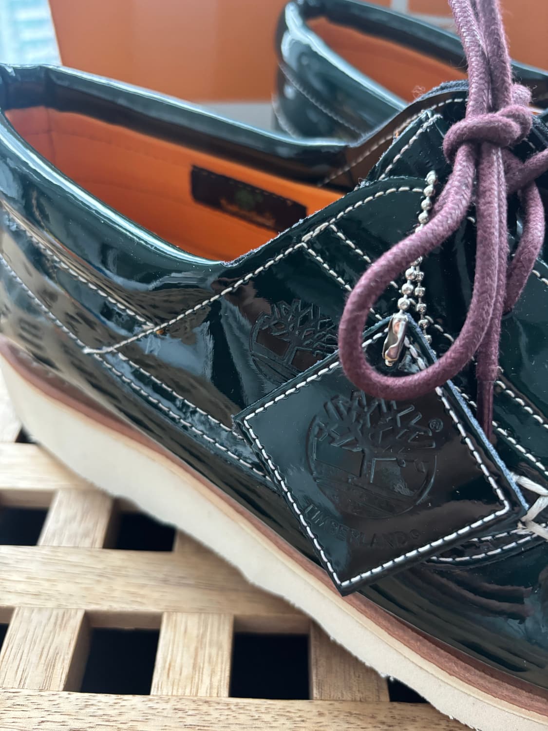 팀버랜드 카시나 3아이 보트슈즈 다크 그린 상품이미지5