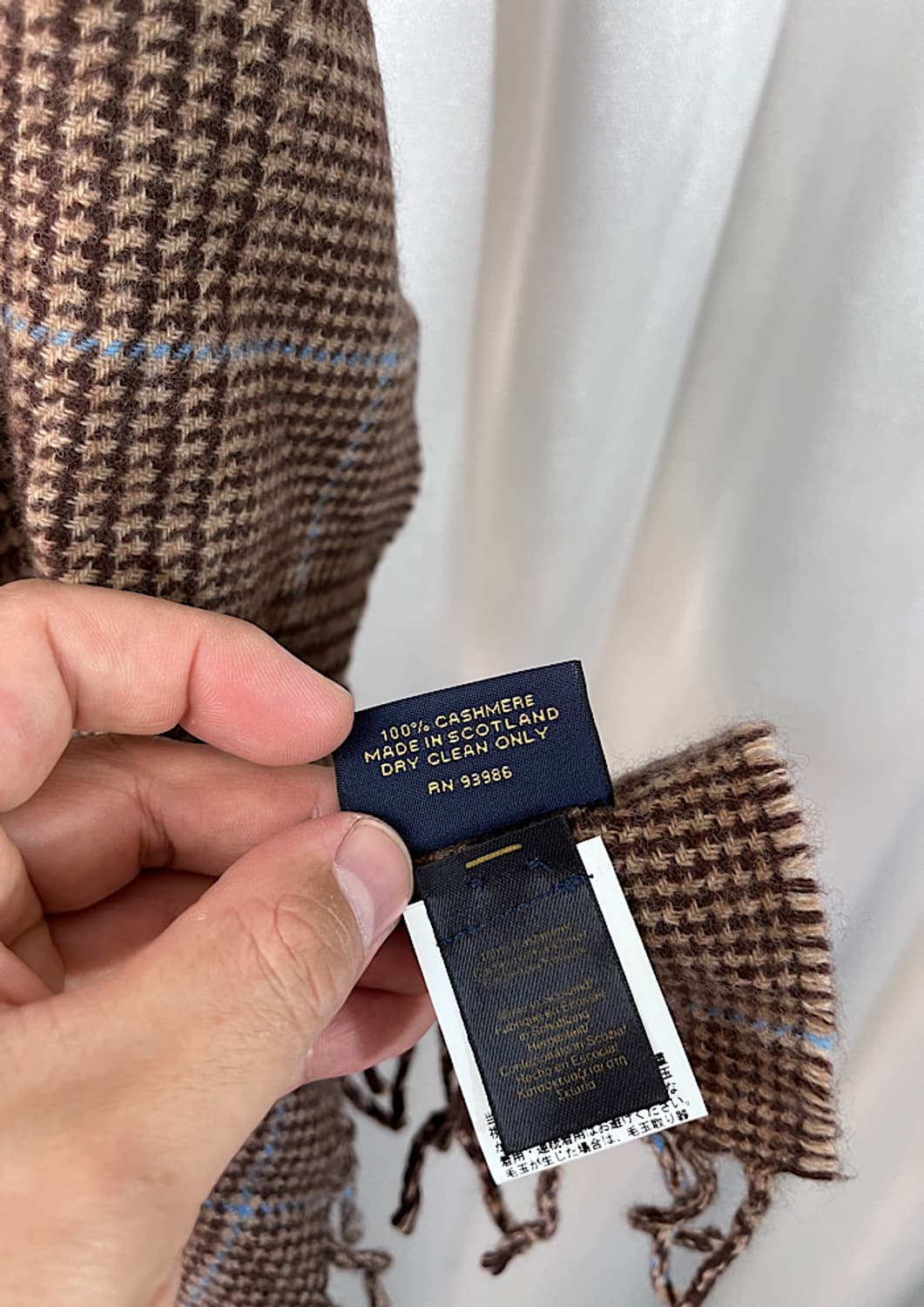 Brooks Brothers cashmere mufflr  상품이미지3