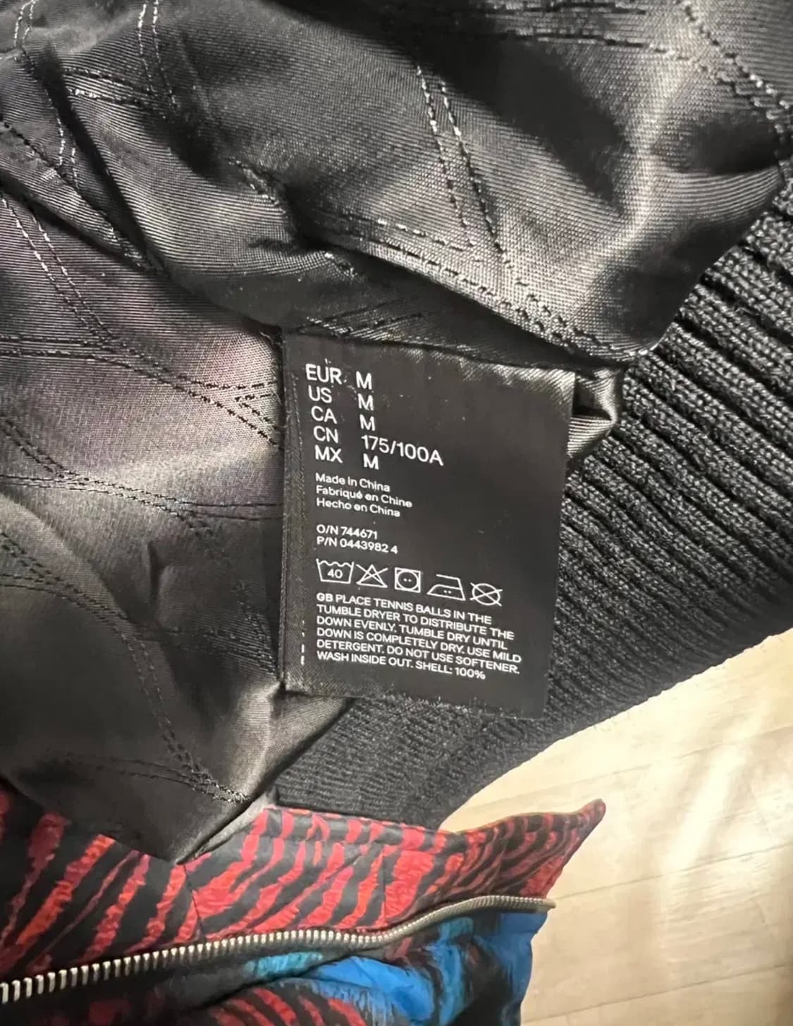 H&m 겐조 kenzo 패딩 상품이미지3