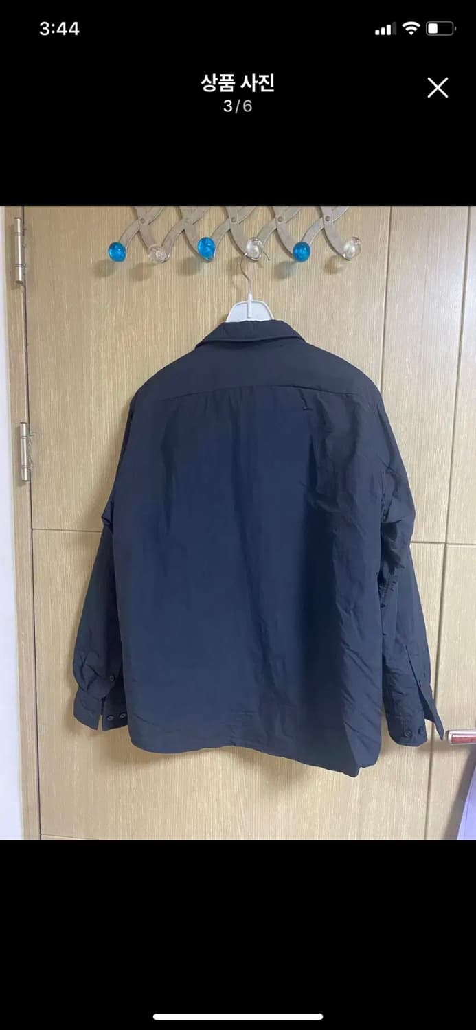 [UNIQLO] 유니클로U 블랙 패딩 셔츠 S사이즈 상품이미지3