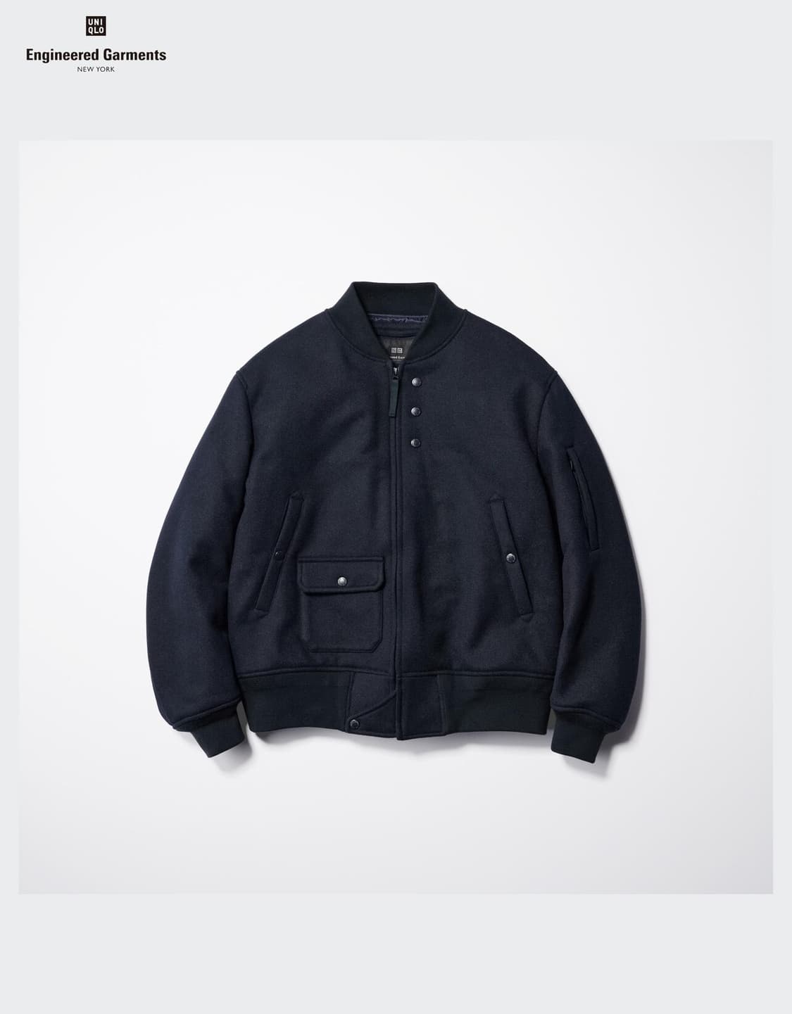 [XL] Uniqlo x Engineered Garments 숏 블루종 상품이미지1