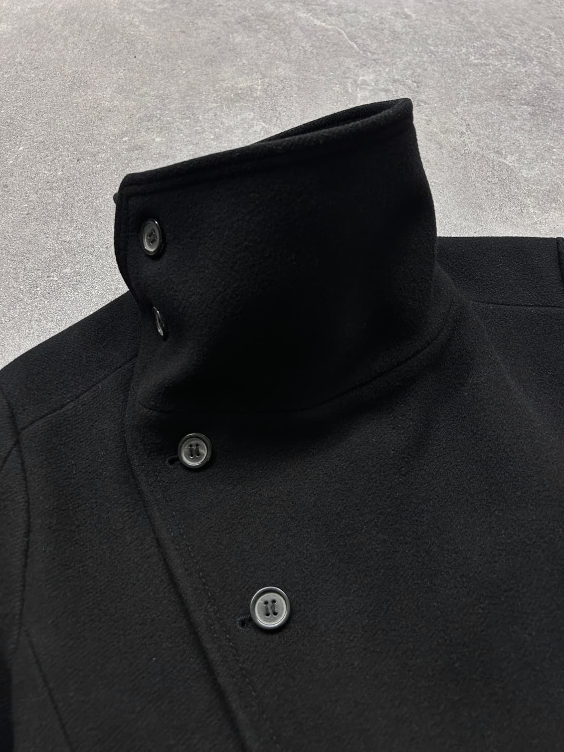 Zara Black-Tag 사선 하이넥 코트 상품이미지8