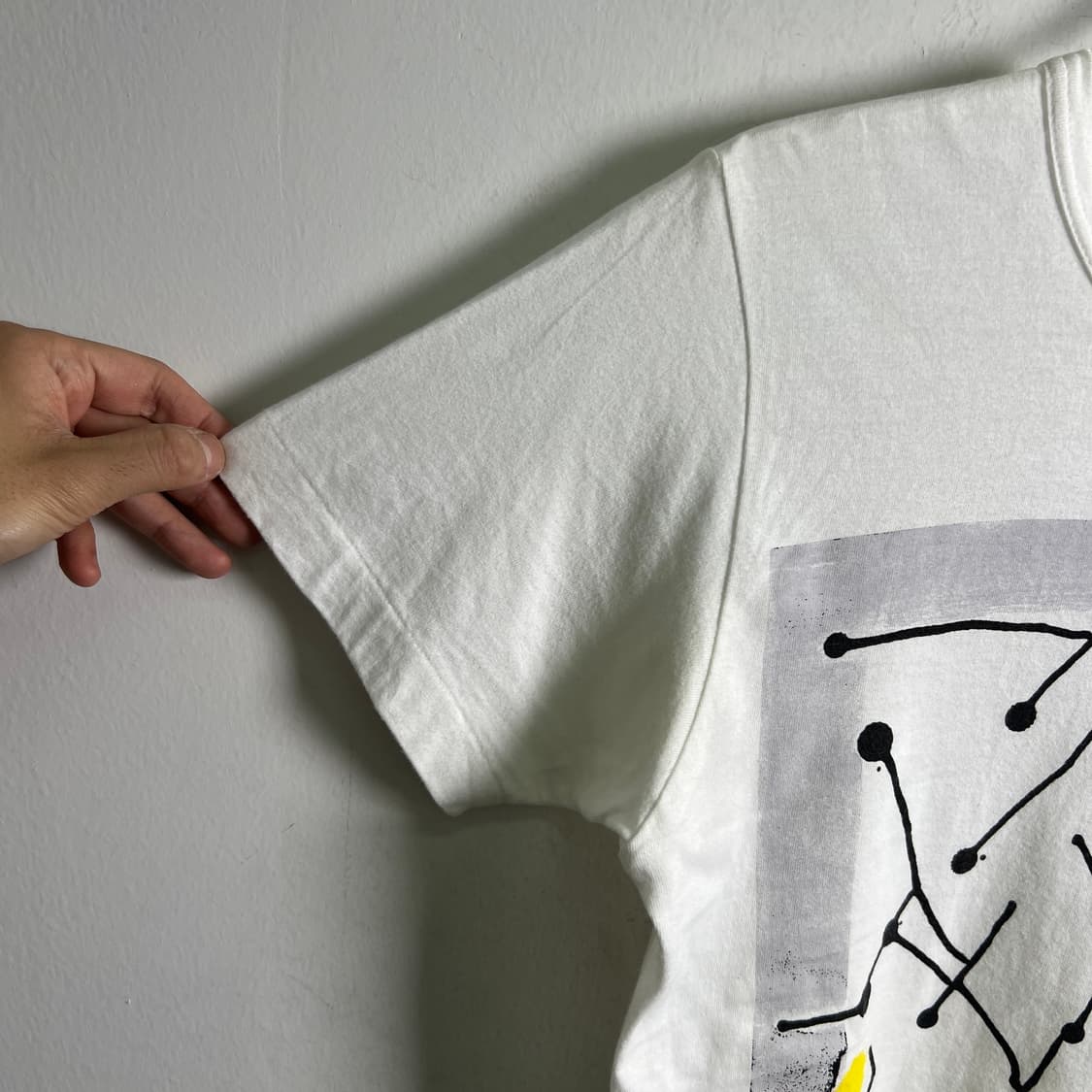 00's 꼼데가르송 로브 드 샴브레 그래픽 반팔 티셔츠  상품이미지7