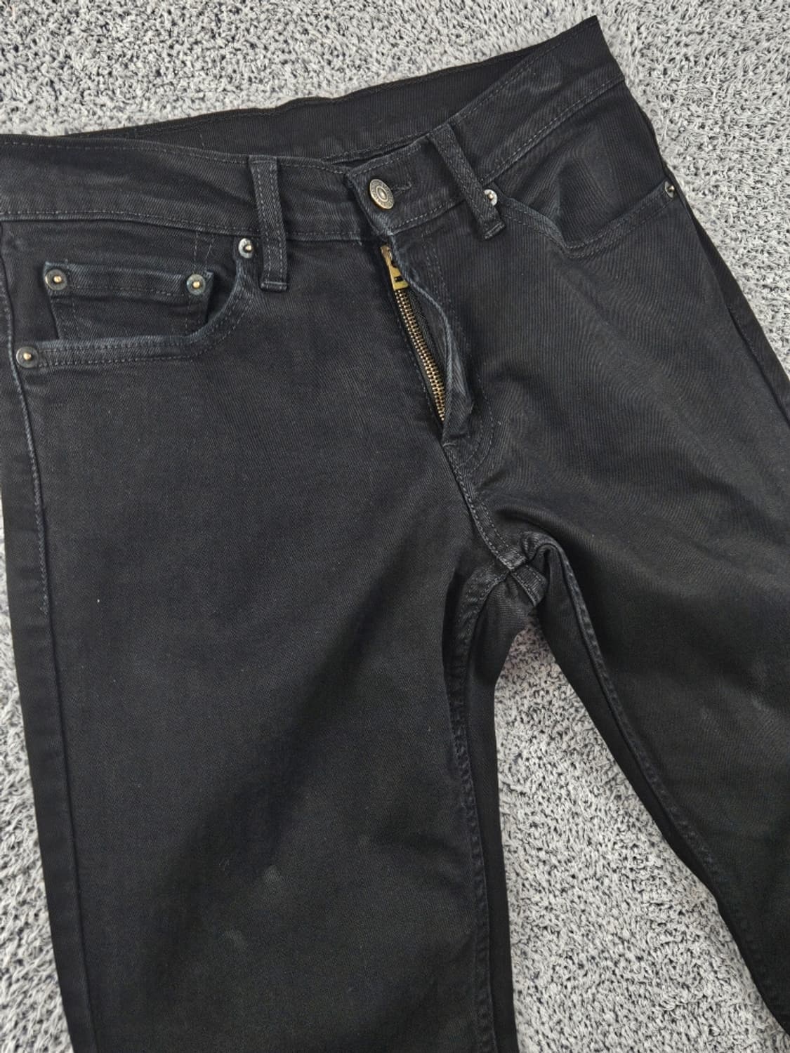 리바이스 511 블랙 진 데님 팬츠 ( 28X34 ) / 10869 상품이미지5