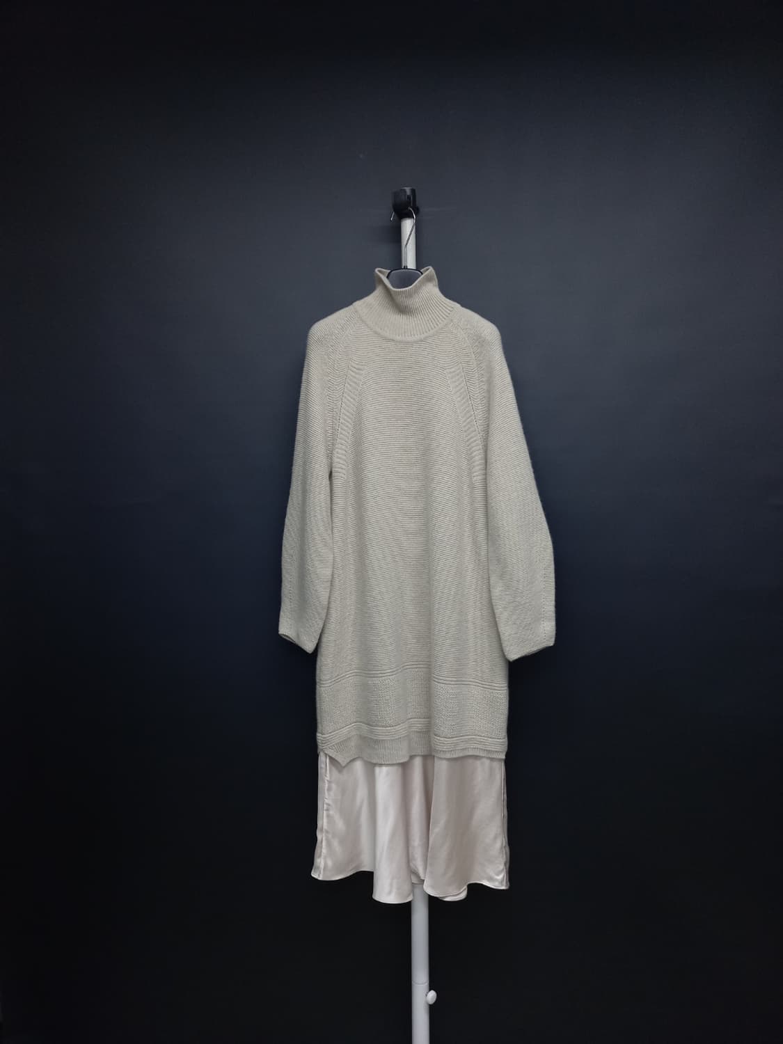 나이스클랍 춘추동 니트 맥시 롱 원피스 F 33-66 상품이미지1