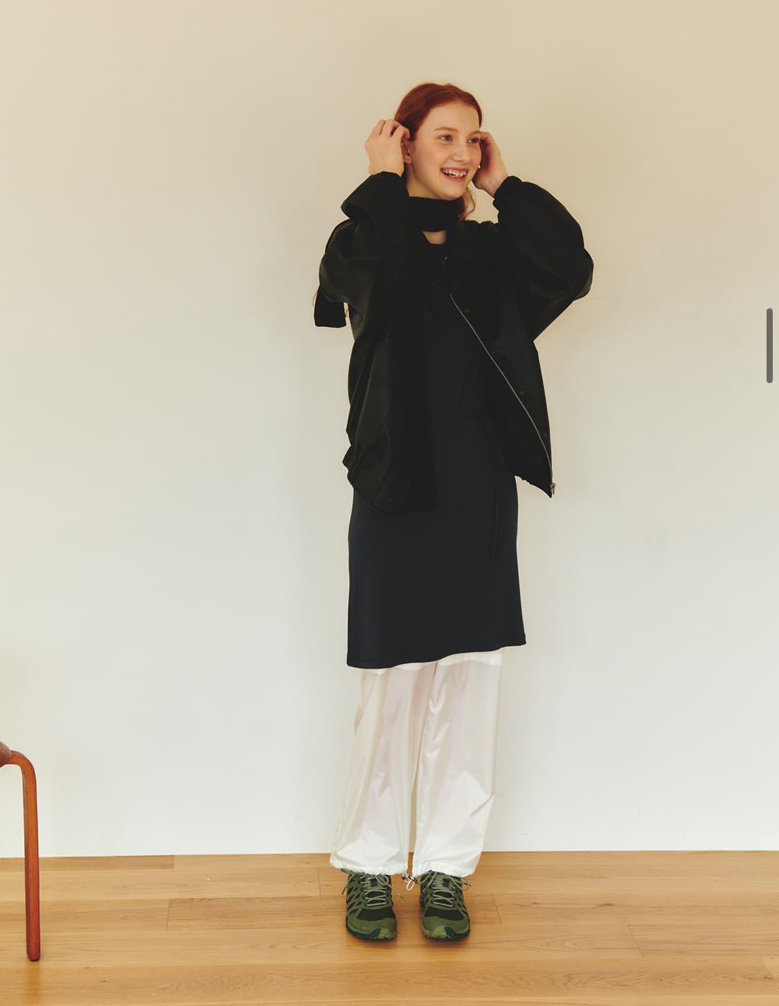 페스토 레더자켓 블랙 상품이미지4