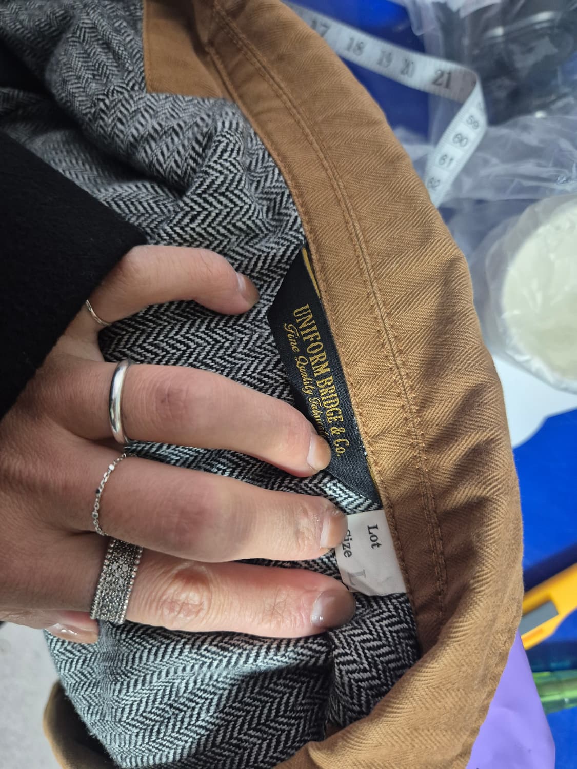 유니폼브릿지 브라운 자켓 상품이미지5