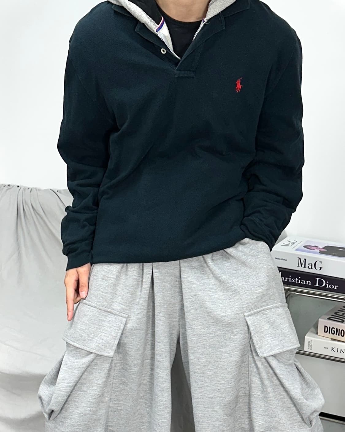 폴로 랄프로렌 레드포니 블랙 pk S 상품이미지2