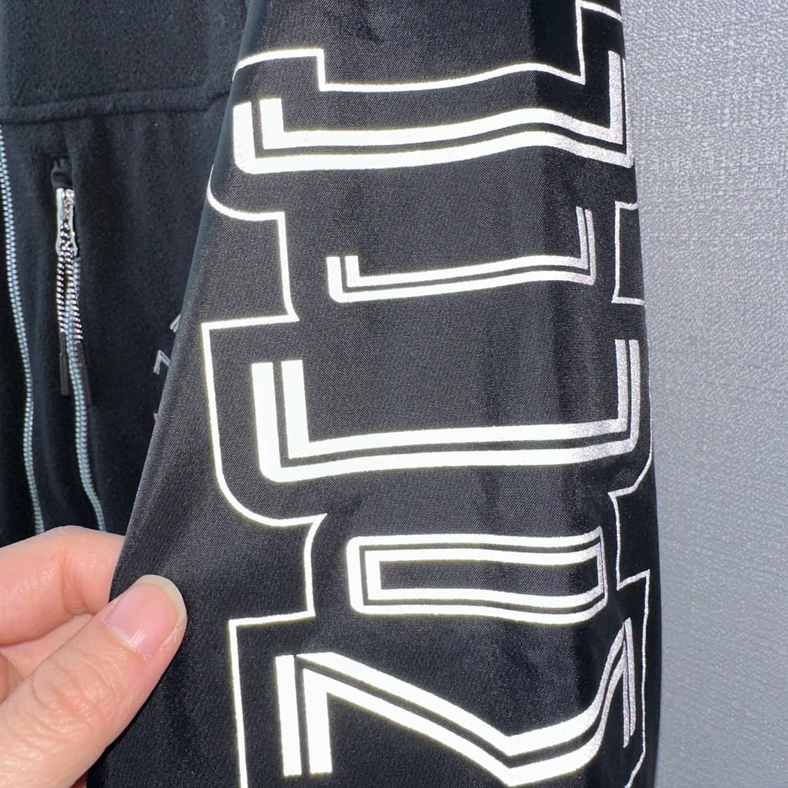 나이키 조던 플리스 오로라 바람막이 자켓 블랙 루즈핏 M 상품이미지7