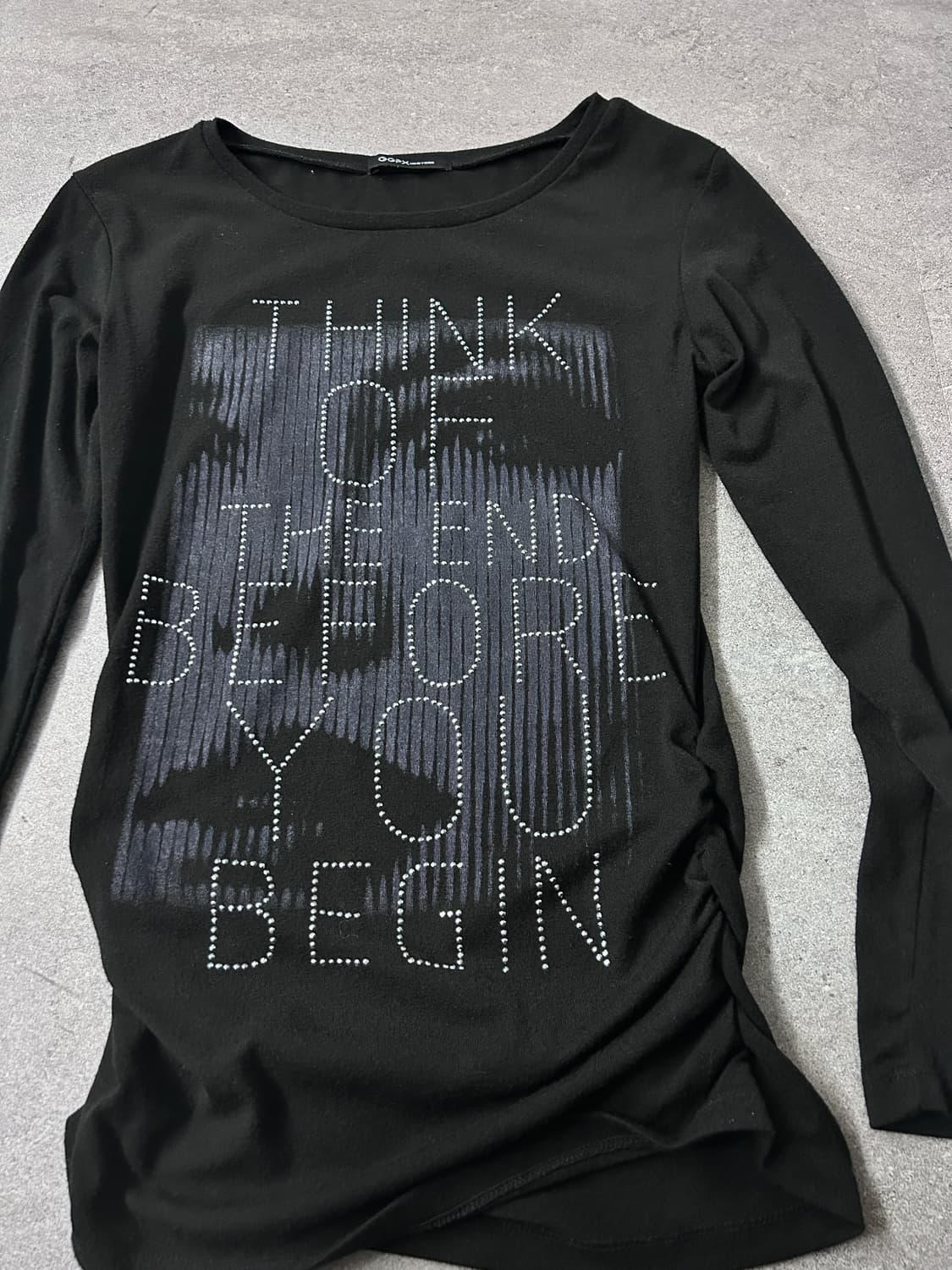 Hotfix Printed Slim Long Sleeves 상품이미지6