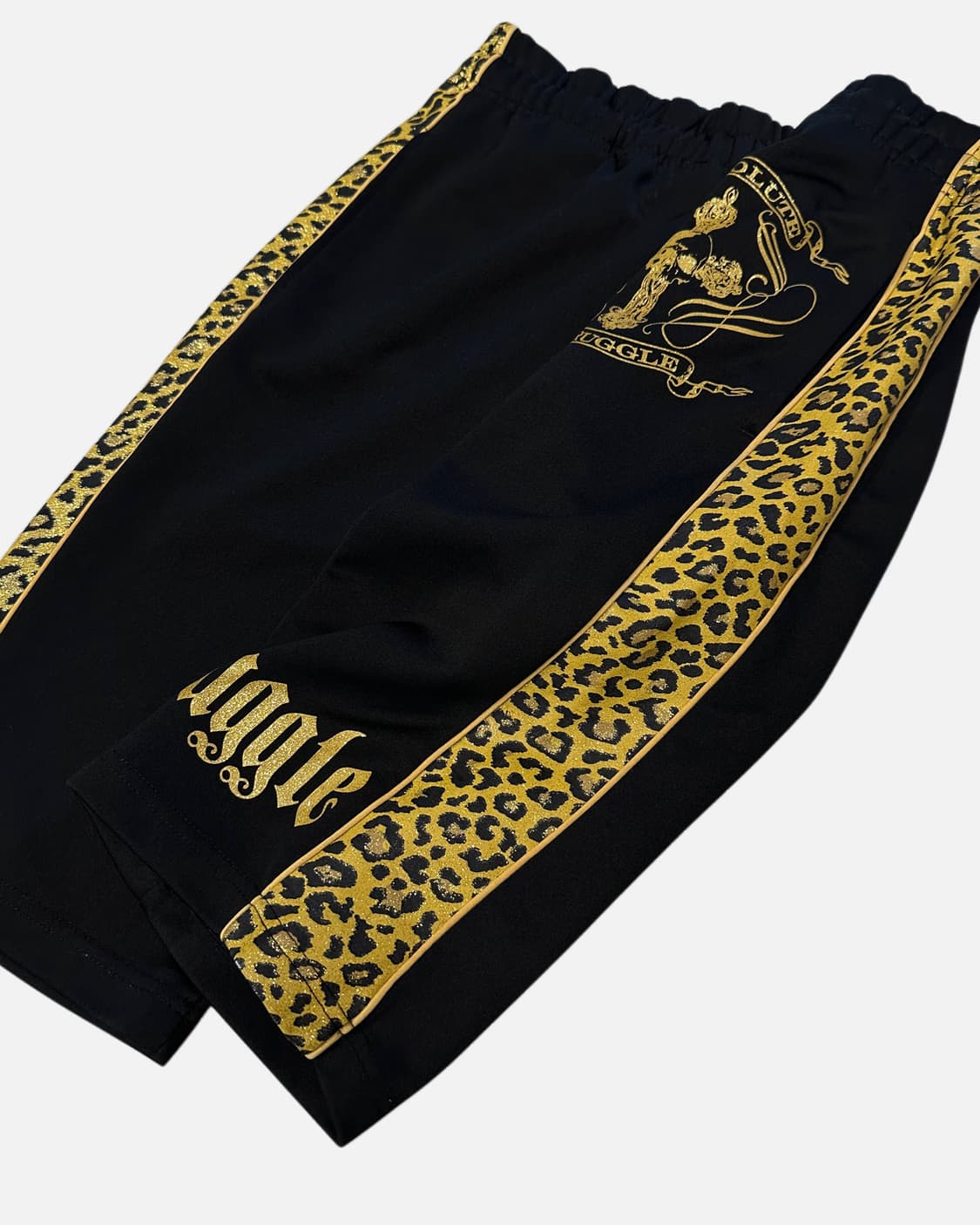 punk printing leopard line shorts 상품이미지3