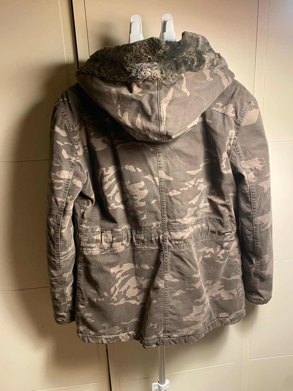 이태리 카모 퍼 야상 자켓 M 상품이미지3