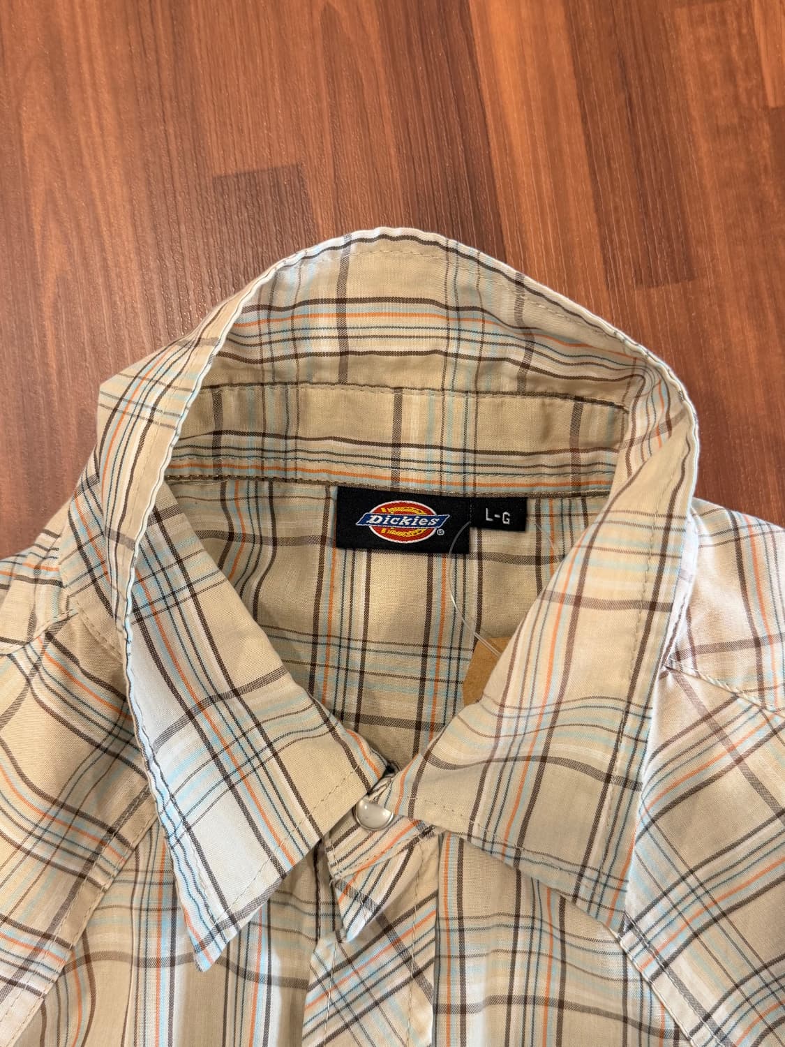 Dickies 디키즈 웨스턴 체크 반팔 셔츠 상품이미지7