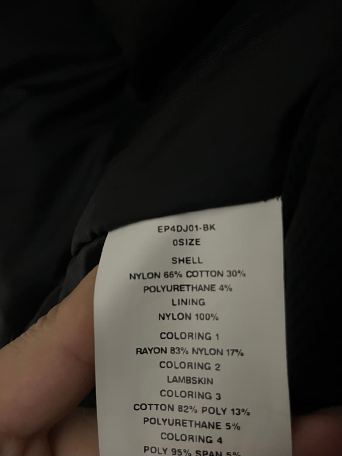 [0] xlim 엑슬림 ep.4 다운패딩 블랙 상품이미지3