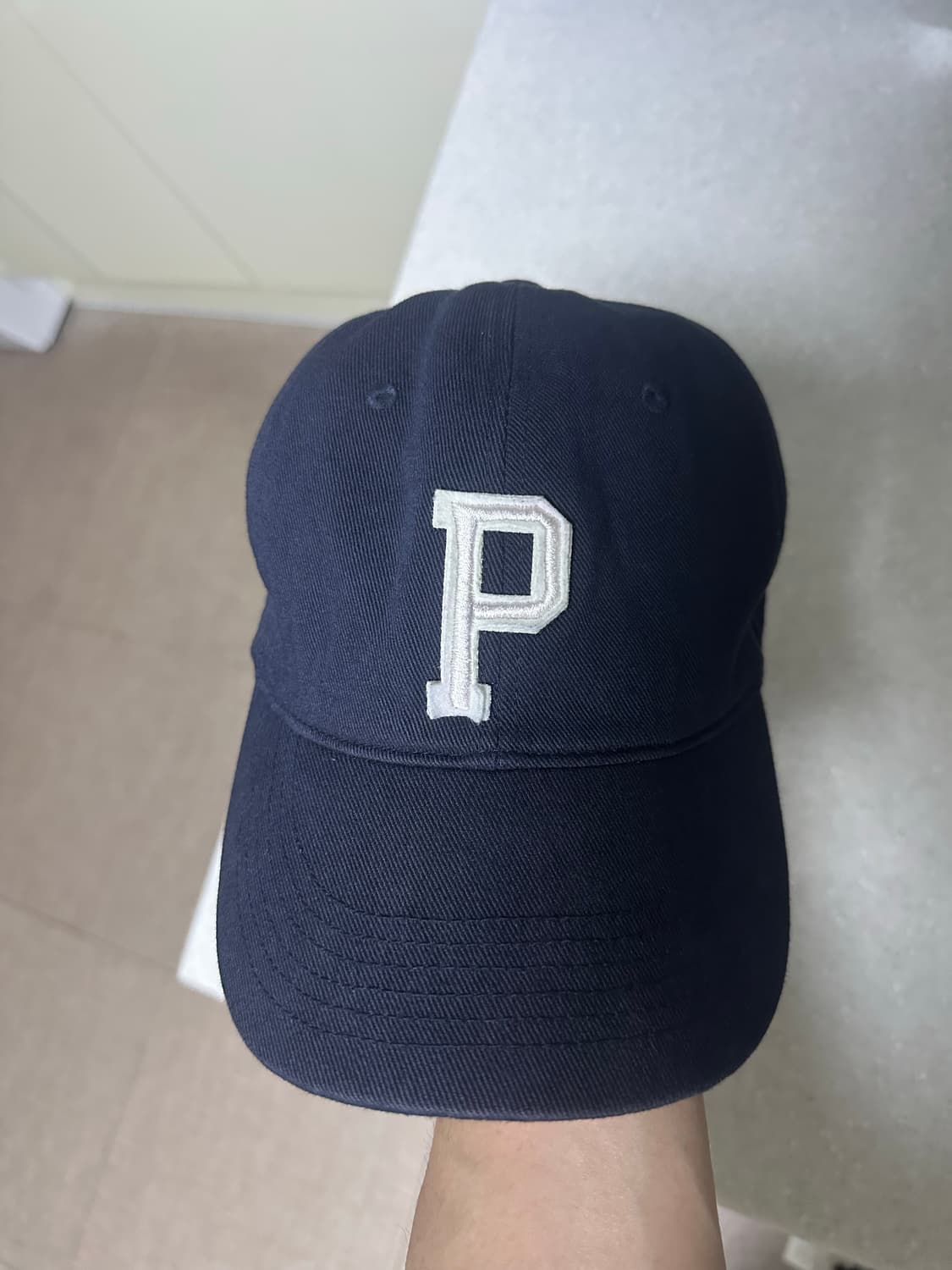 테프스토어즈 P로고 네이비 라지사이즈 상품이미지2