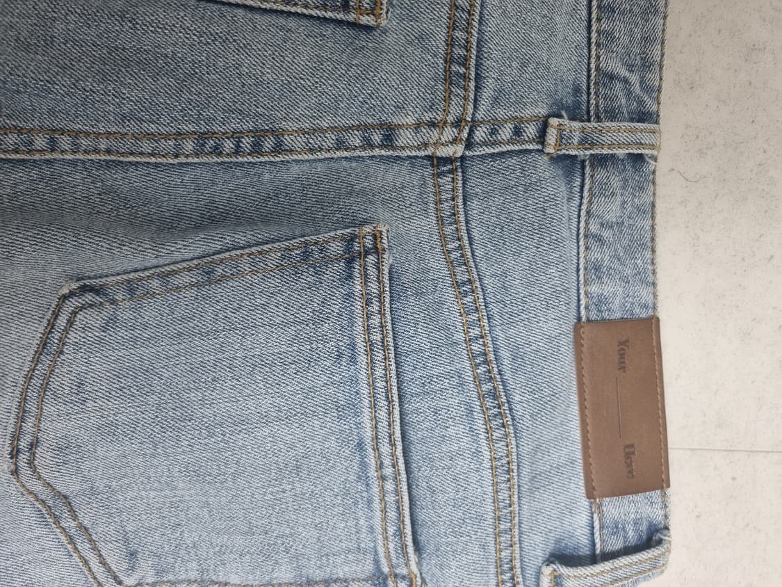 [나눔] 유어네임히어 데님 팬츠 청바지 상품이미지4