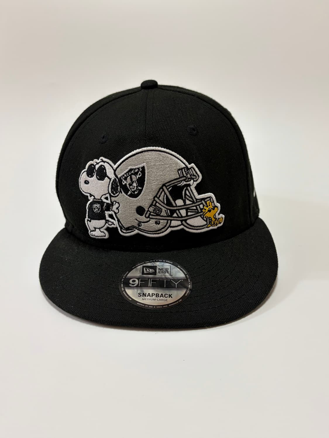 뉴에라x피너츠xNFL 오클랜드 레이더스 스냅백 상품이미지1