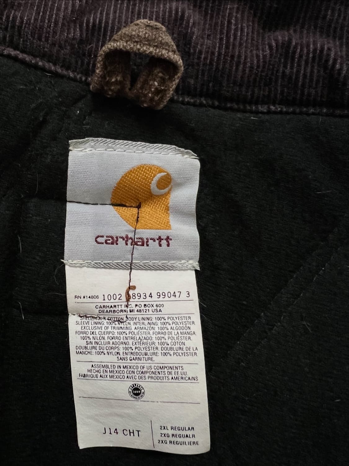 칼하트 J14 산타페 자켓 상품이미지5