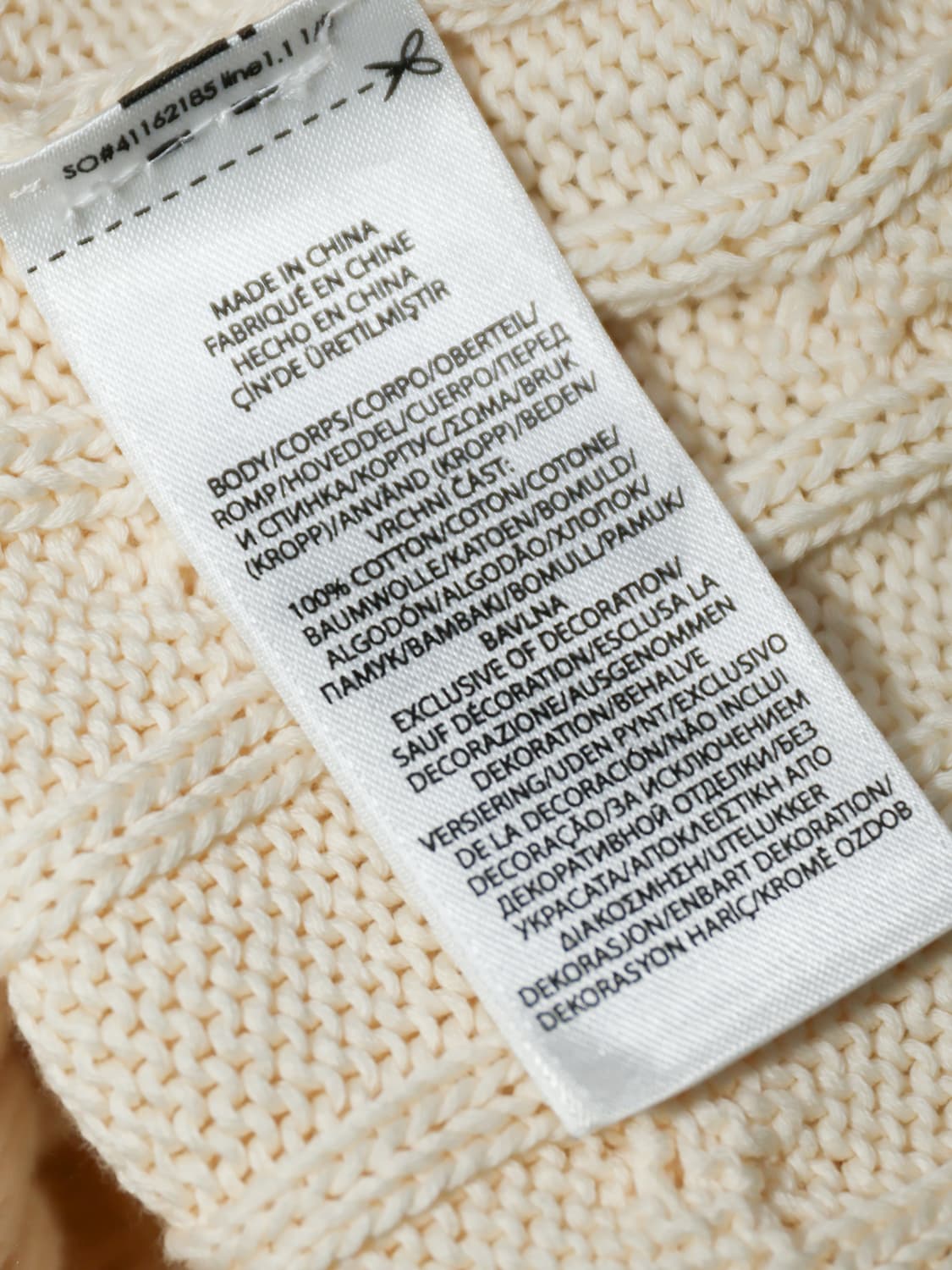 [정품]폴로 랄프로렌 여성 케이블 니트 V넥 꽈배기 스웨터 베이지 상품이미지4