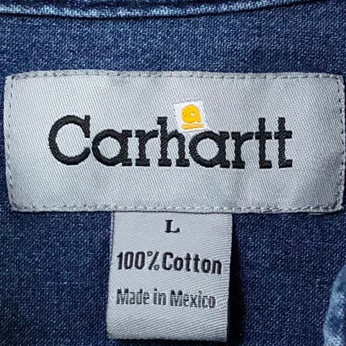 105 칼하트 데님 셔츠 상품이미지3