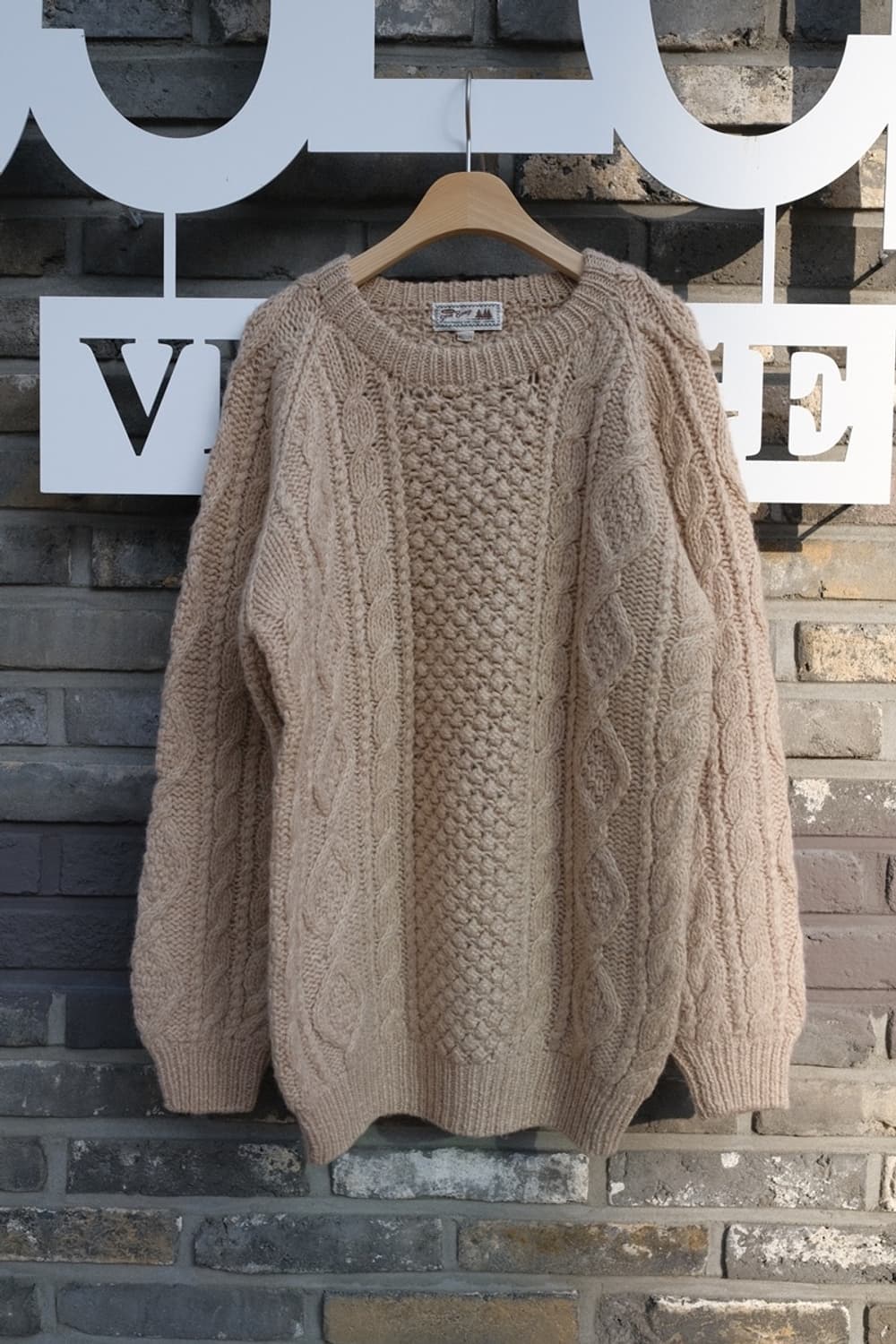 빈티지 헤비울 니트 상품이미지1