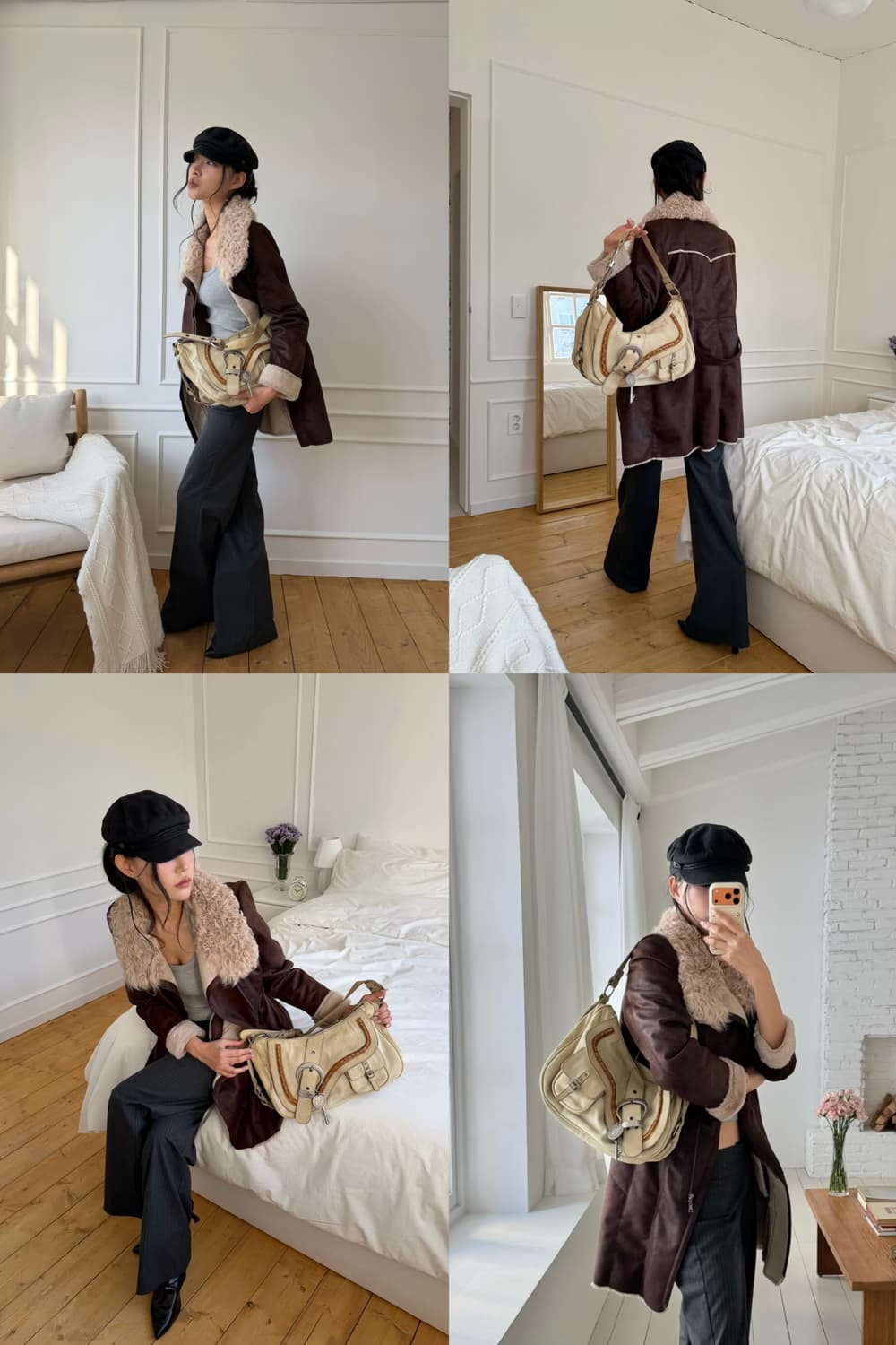 디올 가우초 새들백 베이지 상품이미지2