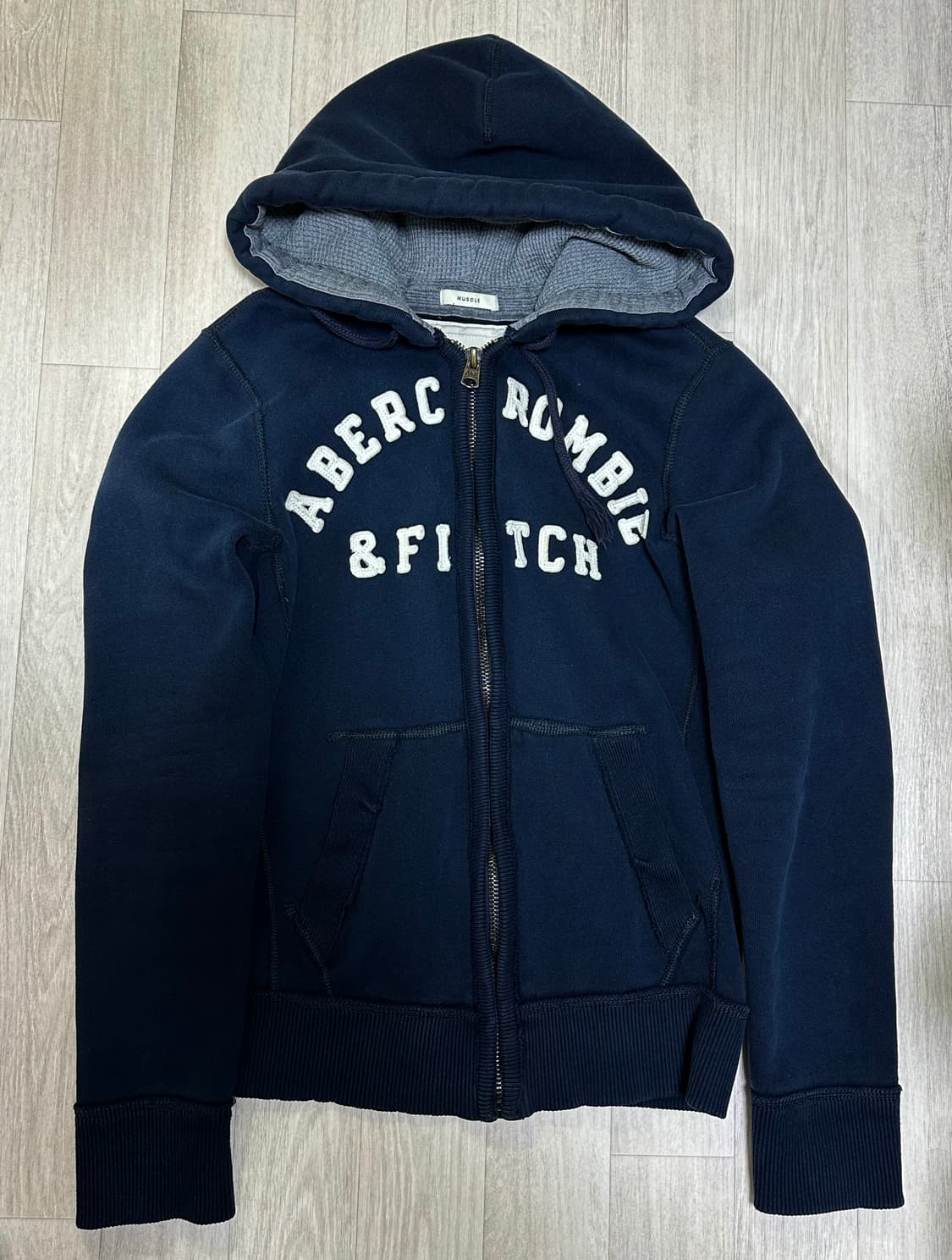 아베크롬비 후드집업 네이비(s) 상품이미지1