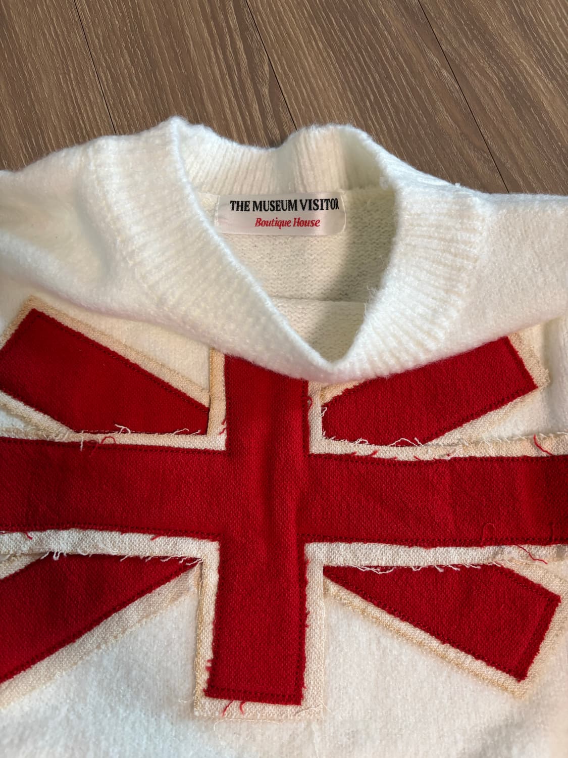 PATCHWORK KNIT (OFF WHITE) 상품이미지3